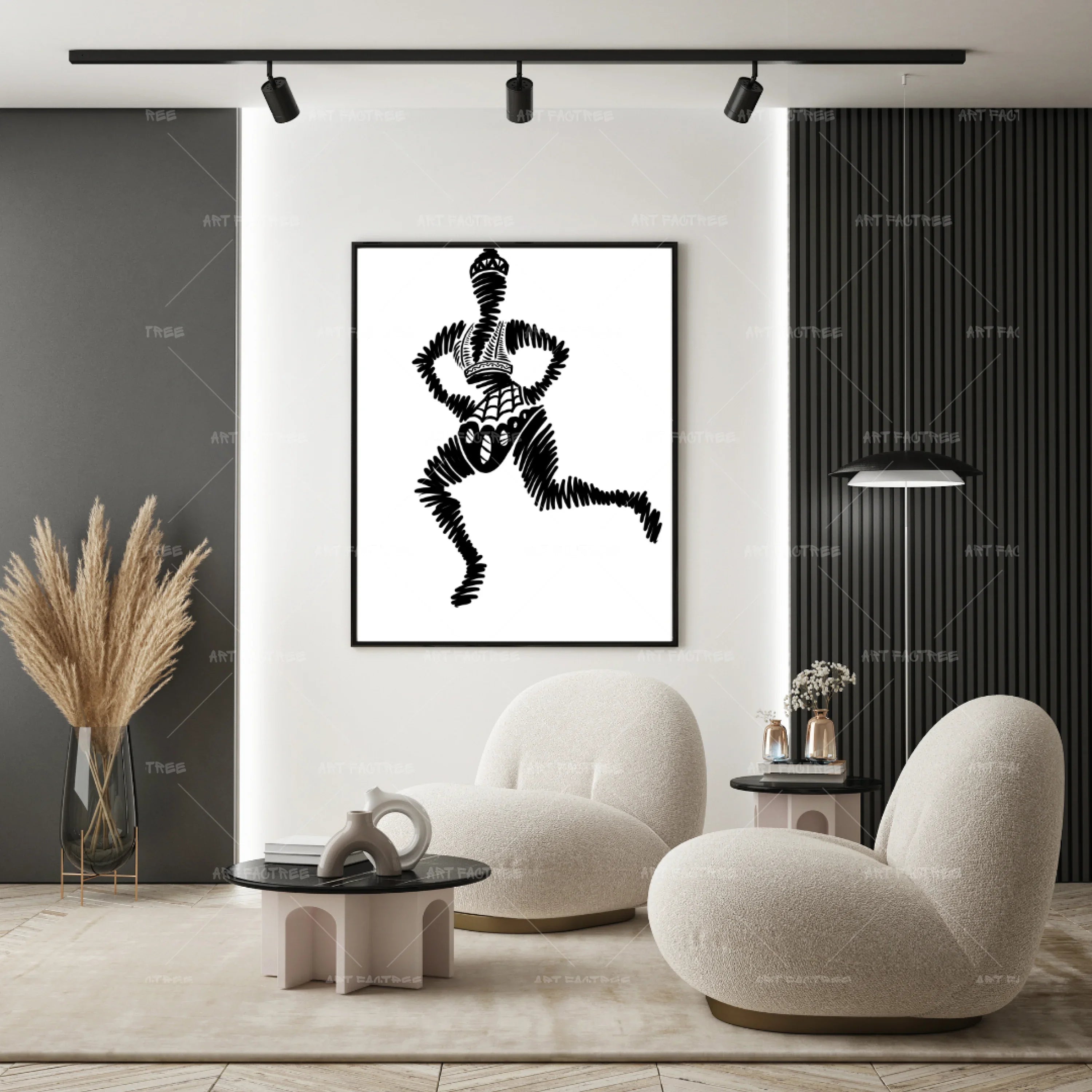 Why Oversized Wall Art Works So Well in Minimalist Homes