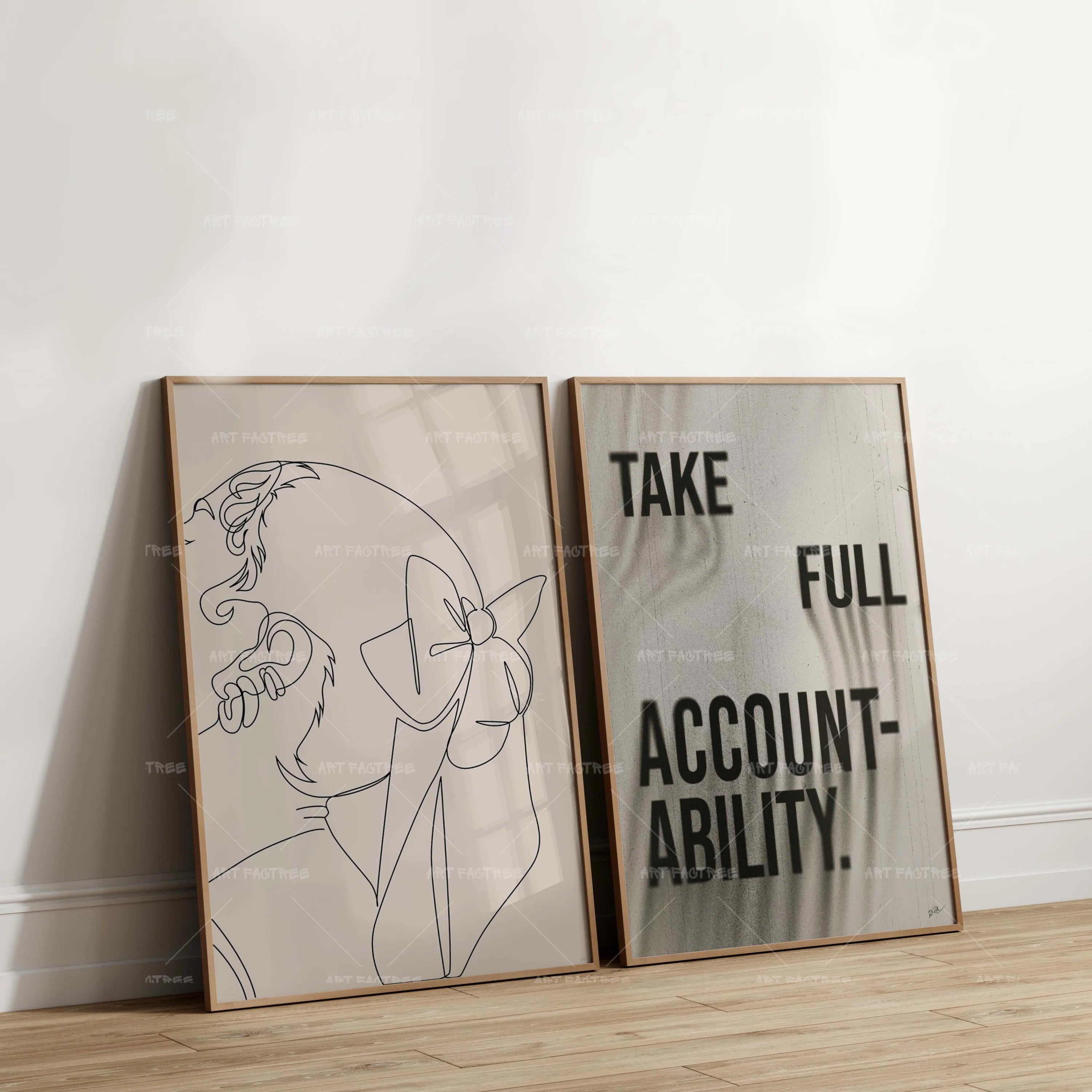 Graceful & Serene Lineart