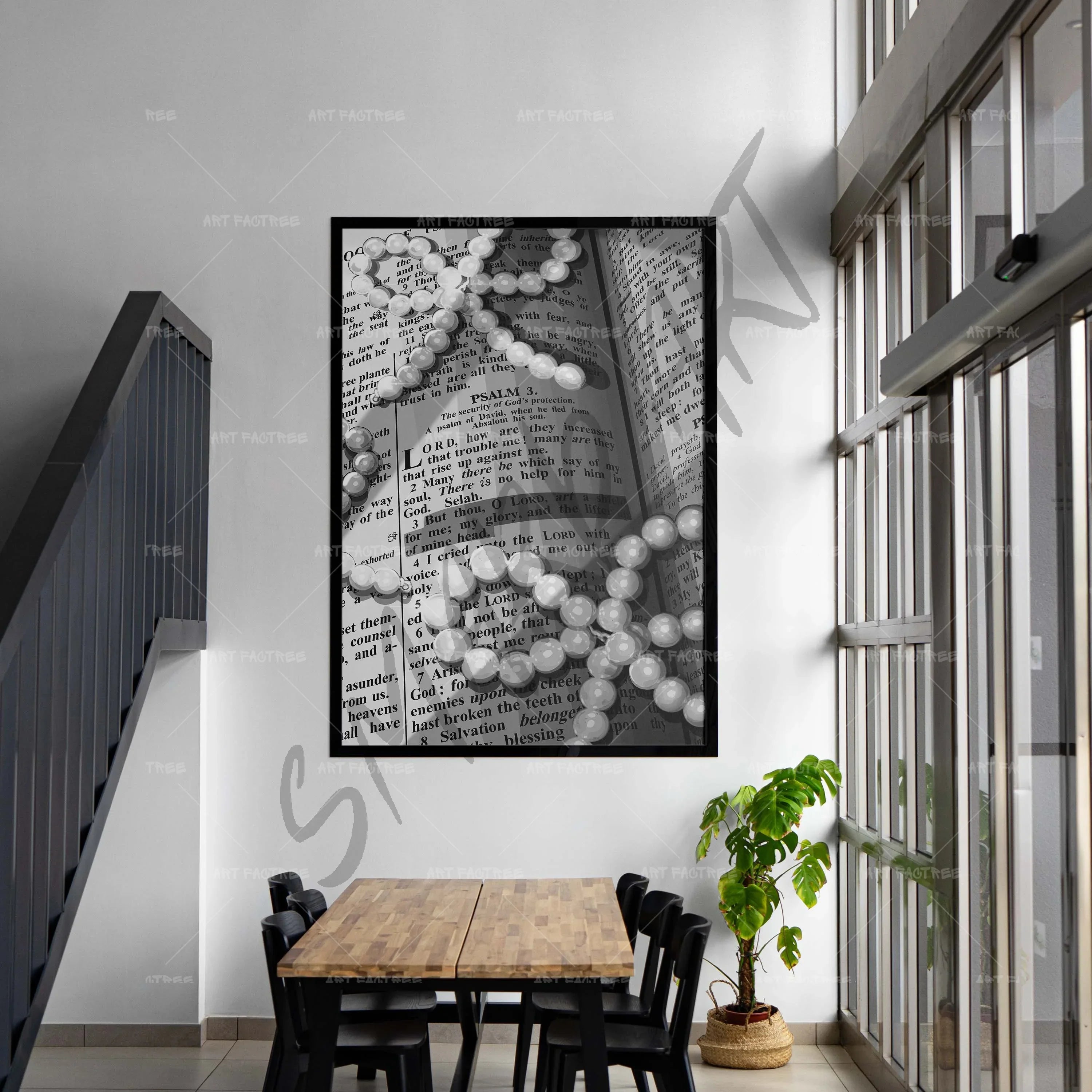 Surrounded By Grace B&W