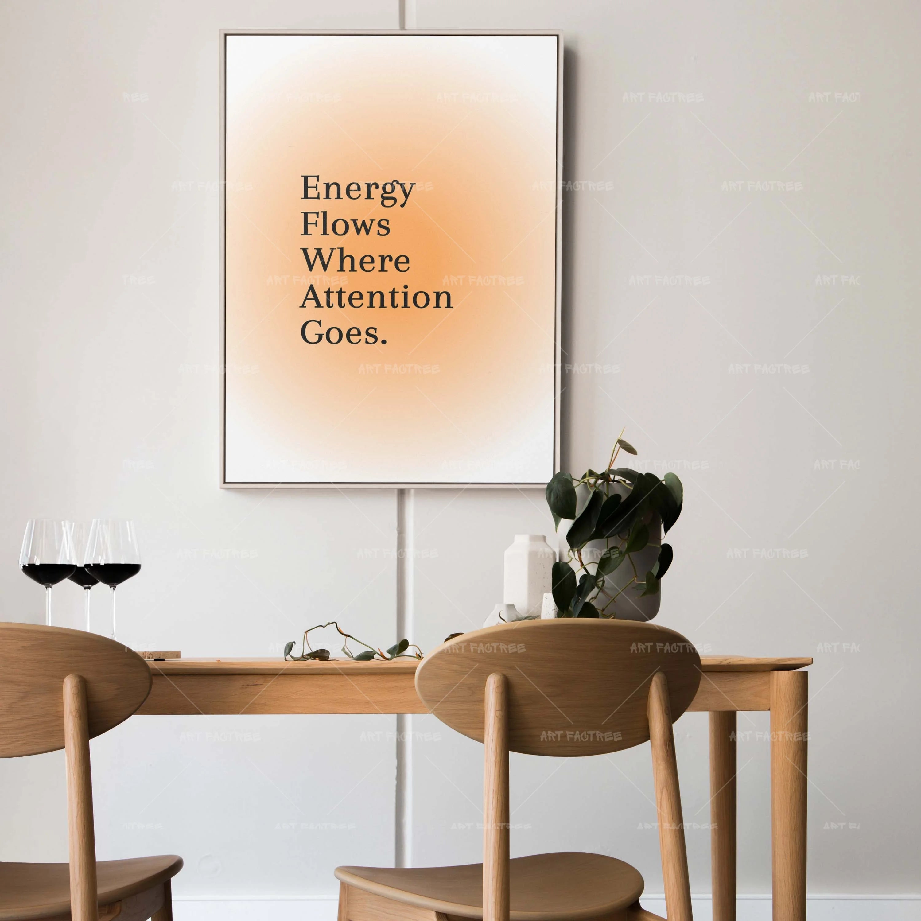 Energy Flows Where Attention Goes