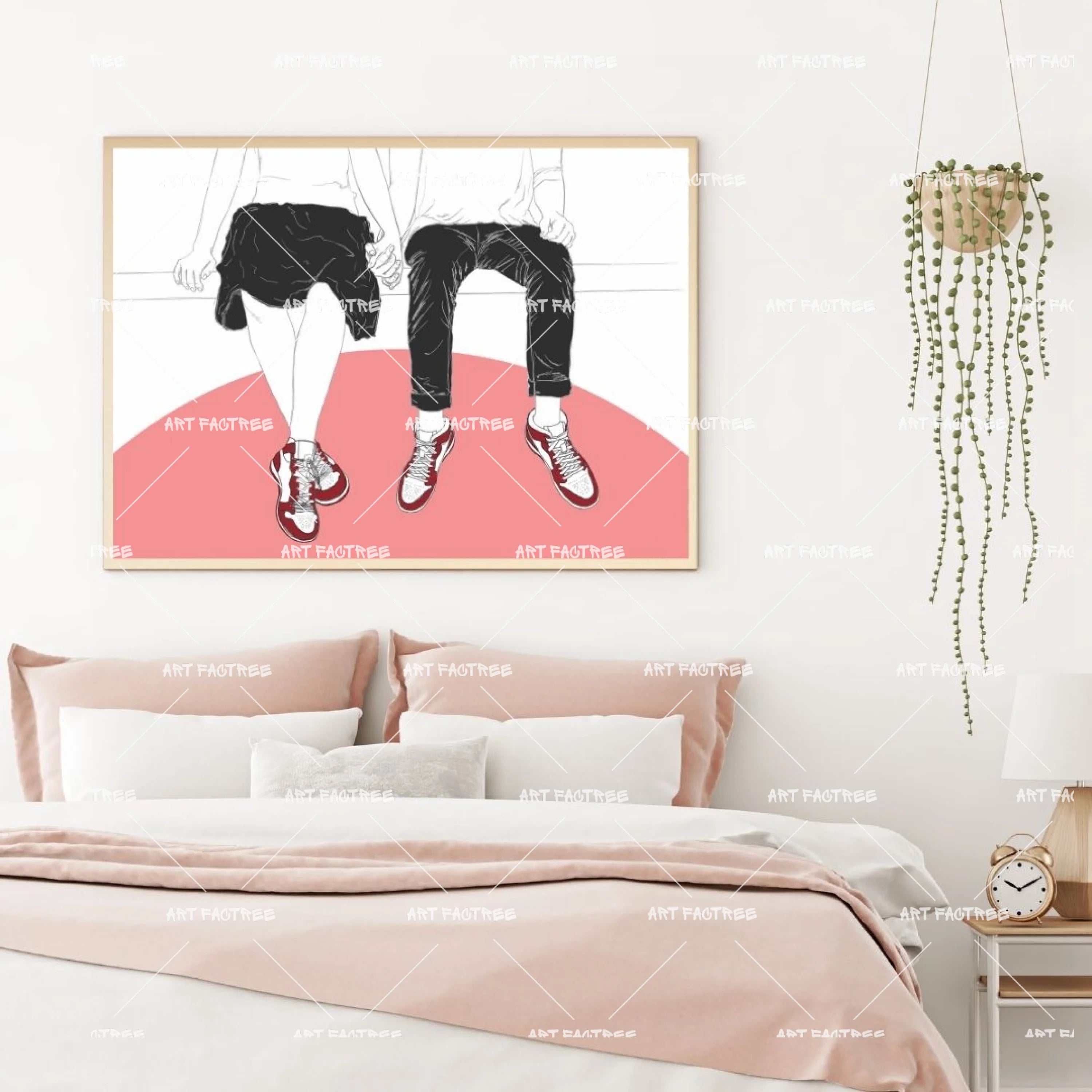 Holding Hands- red