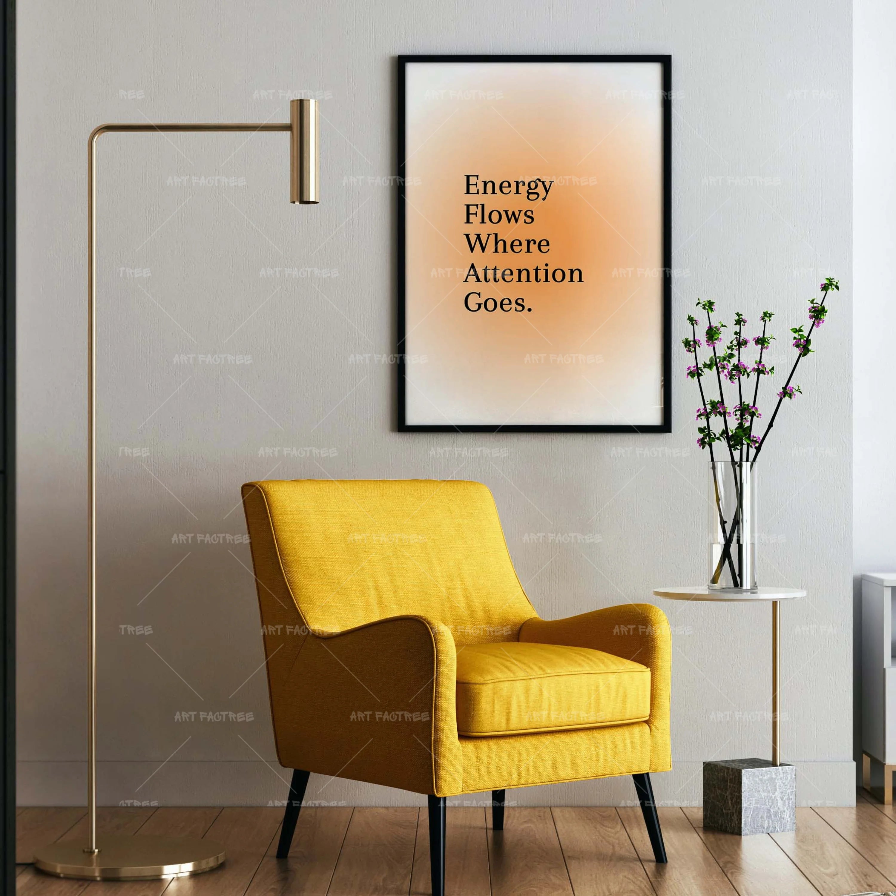 Energy Flows Where Attention Goes