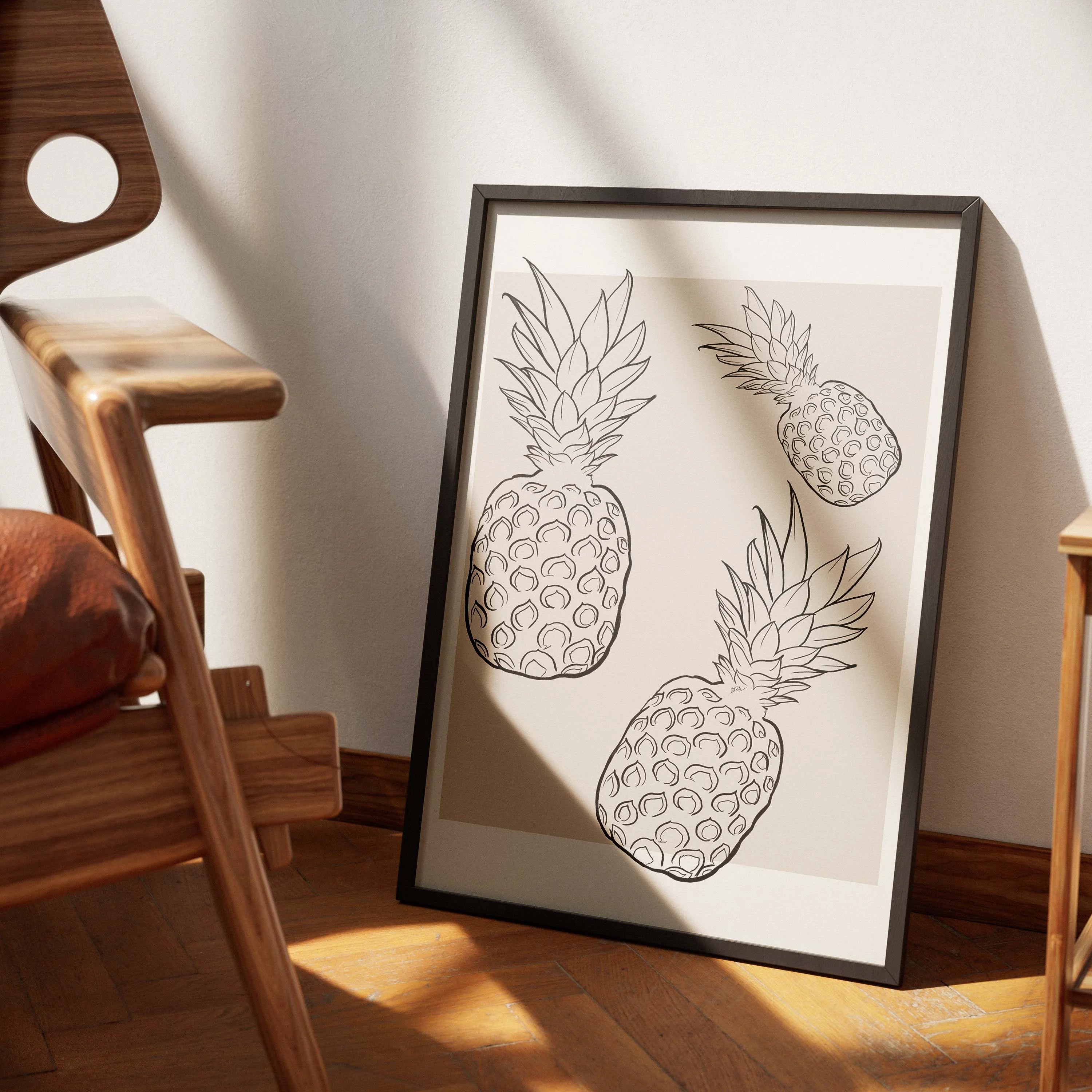 Pineapple Lineart