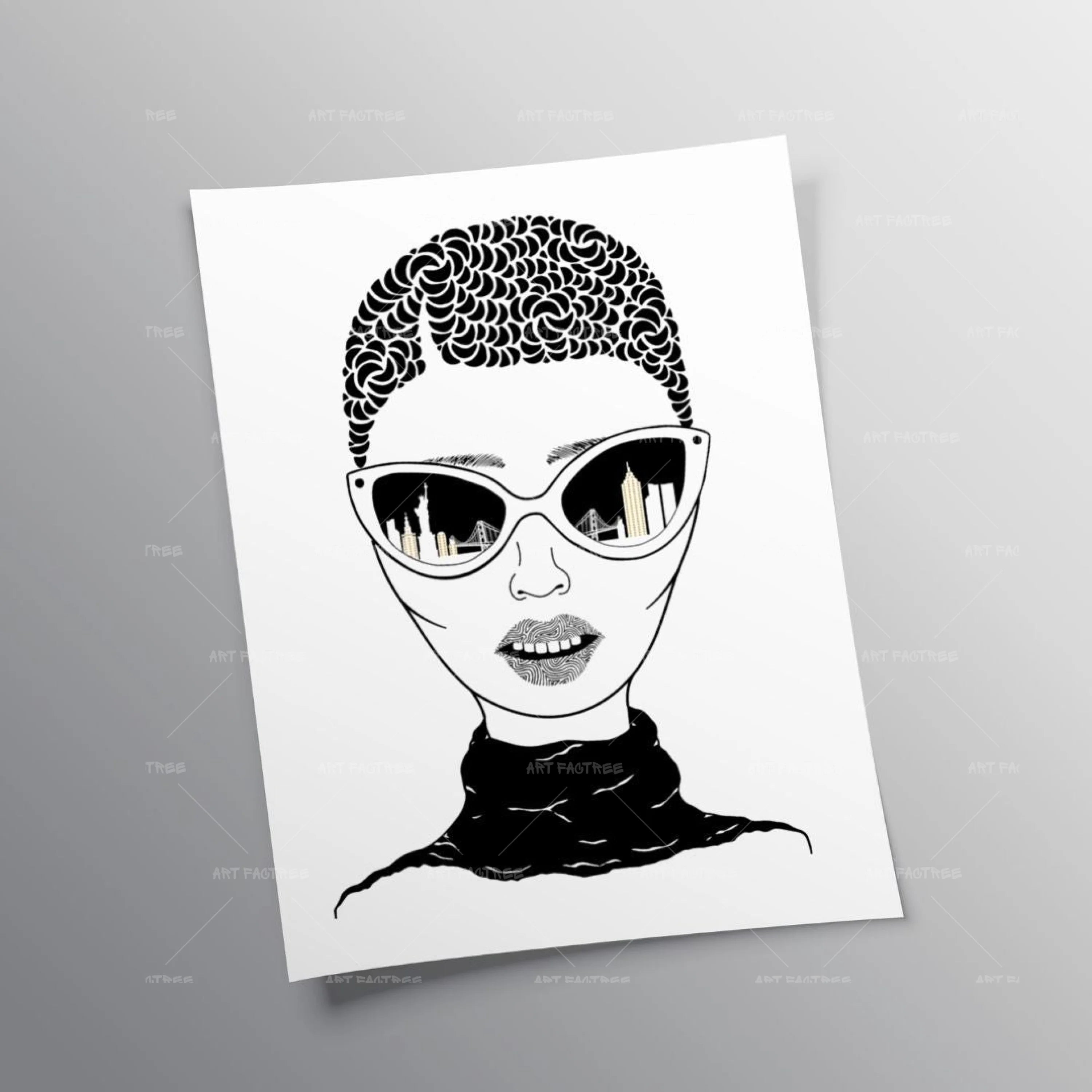 City Girl NYC. - Wall Art by Anaya Arts