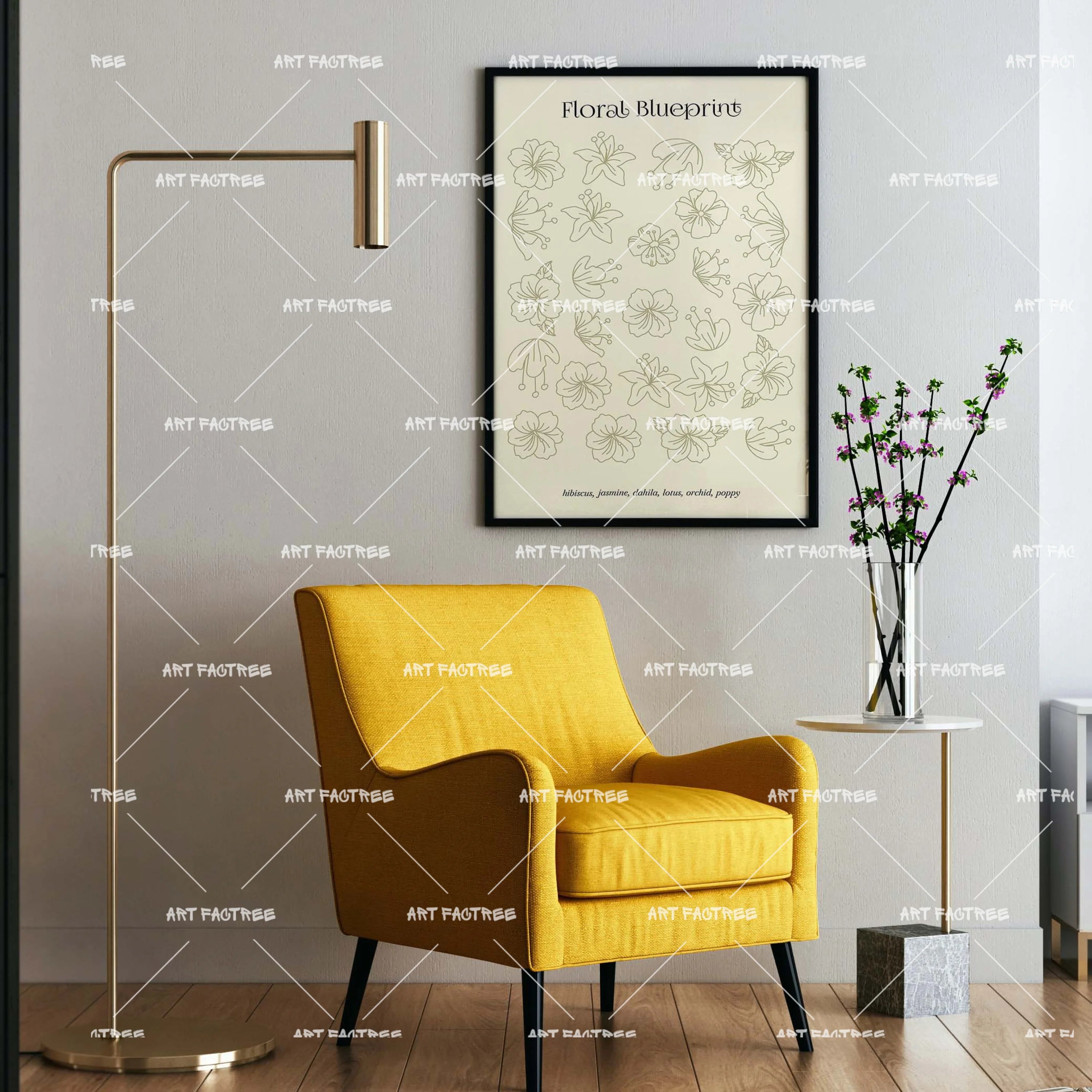 Floral Blueprint