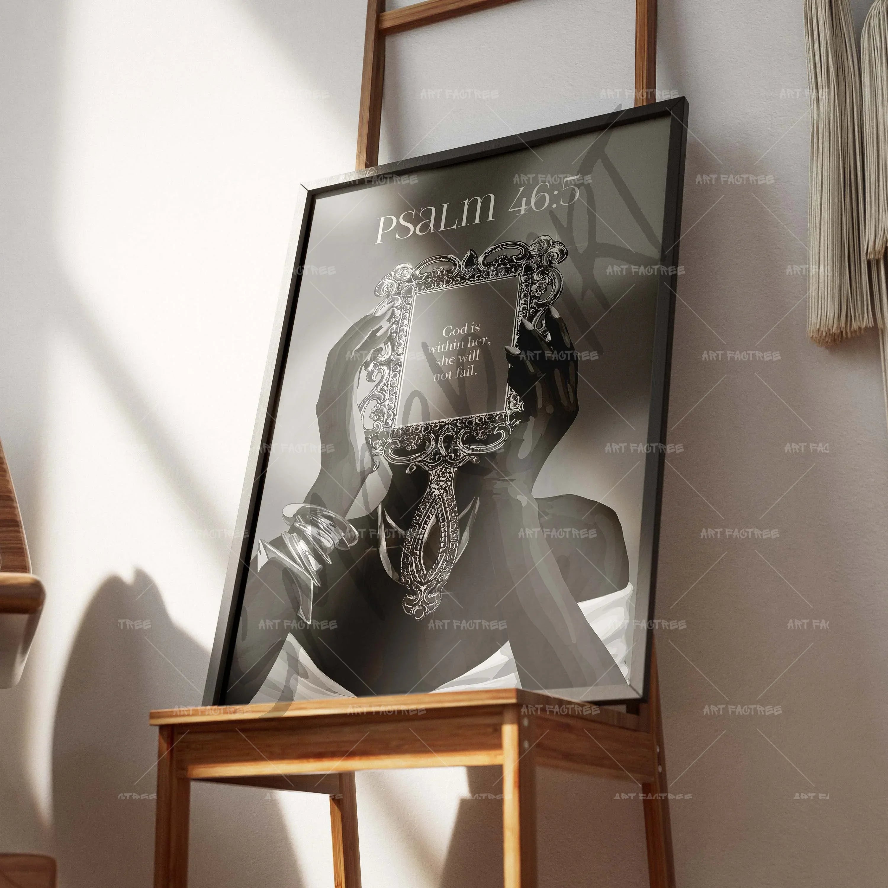 Psalm 46:5 B&W