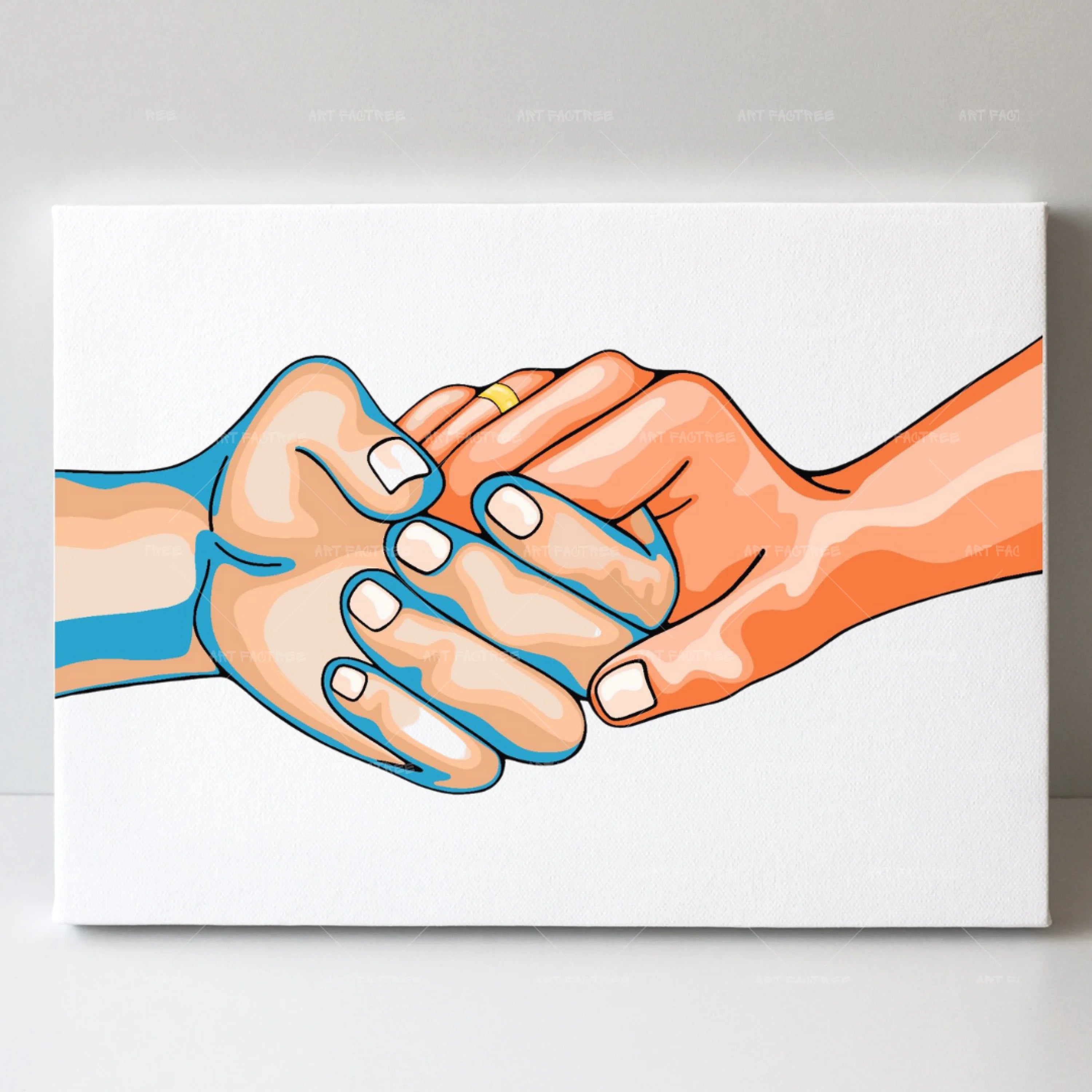 I Do - White- Wall Art by Anaya Arts