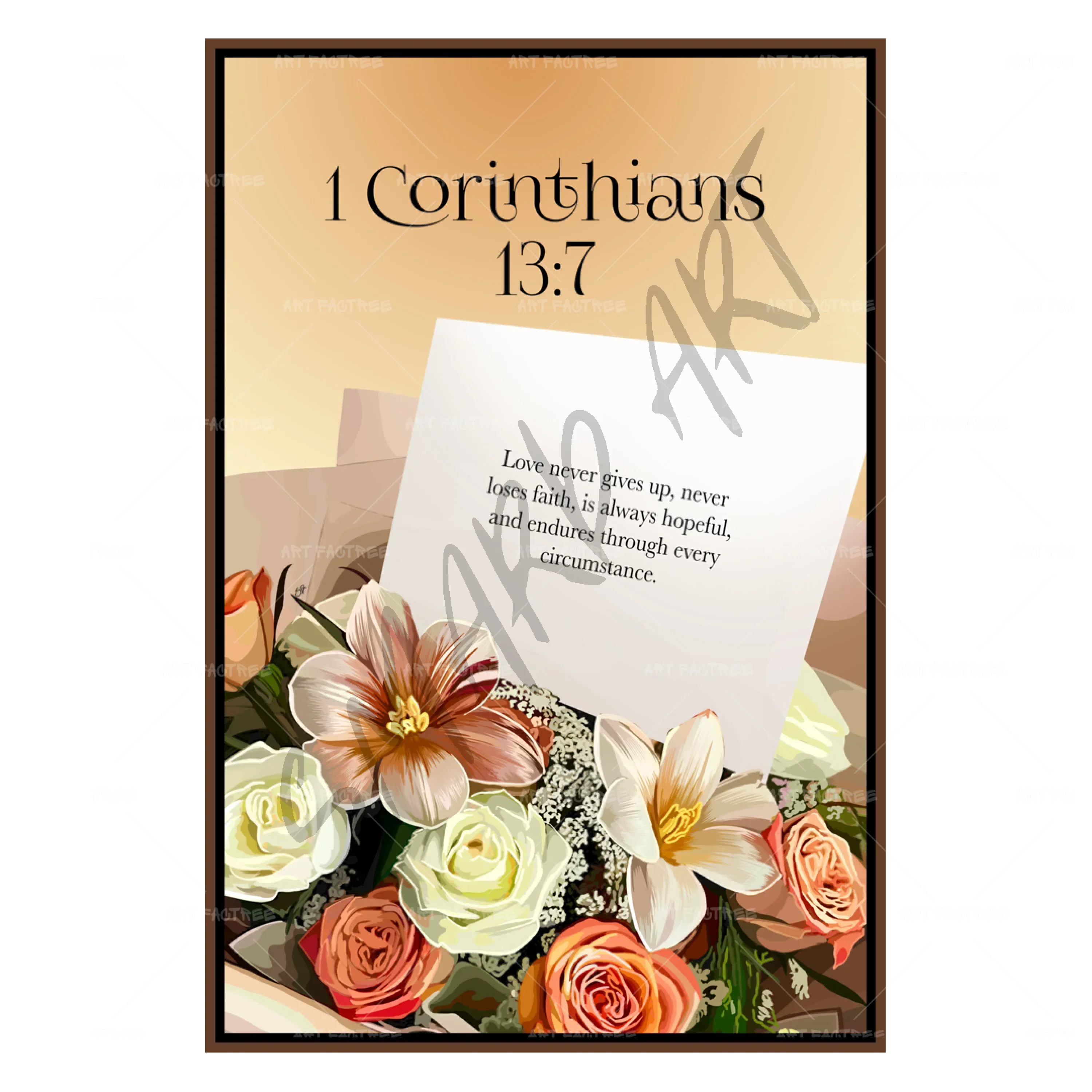 1 Corinthians 13:7