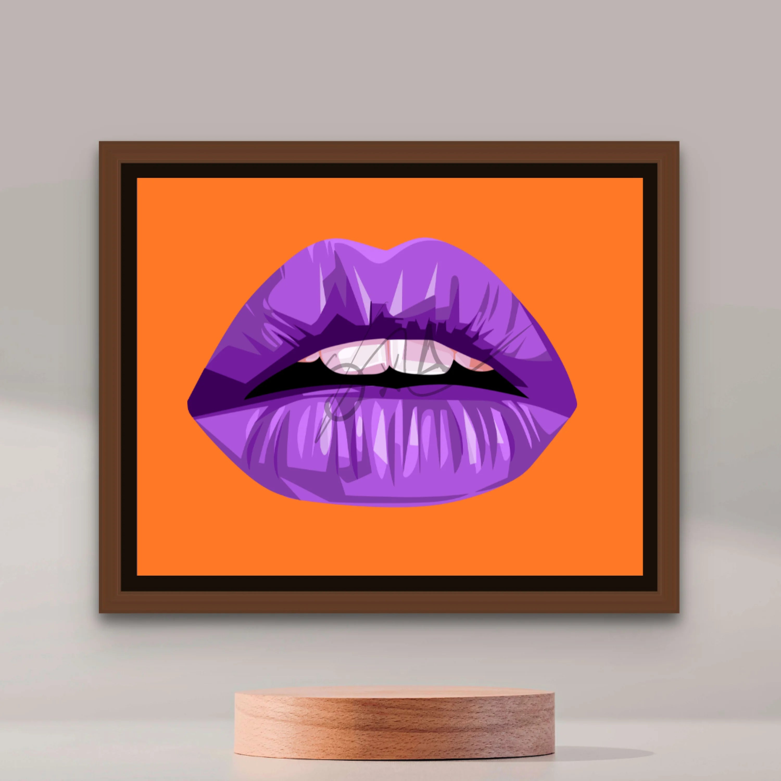 Purple x Orange
