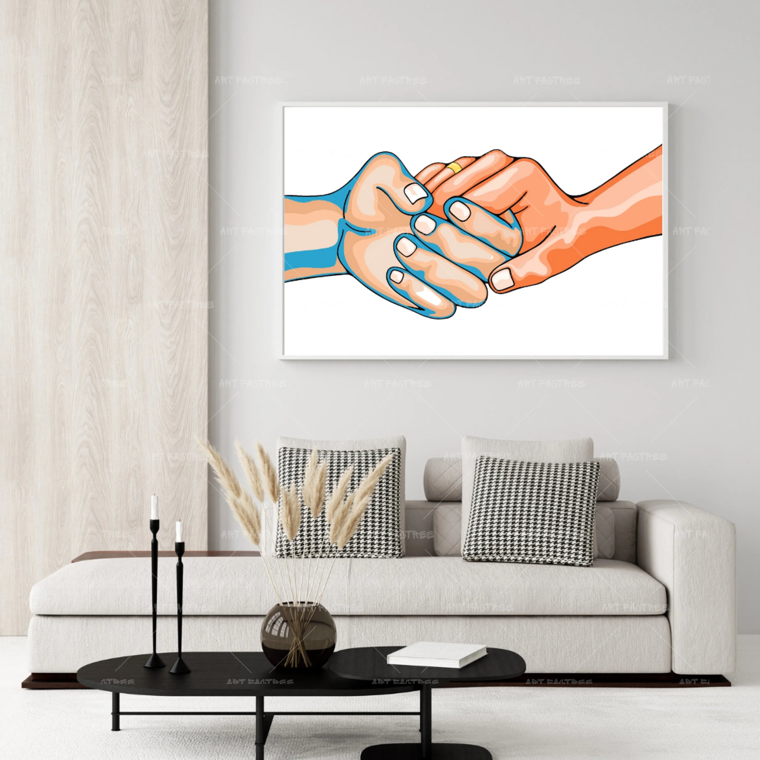 I Do - White- Wall Art by Anaya Arts