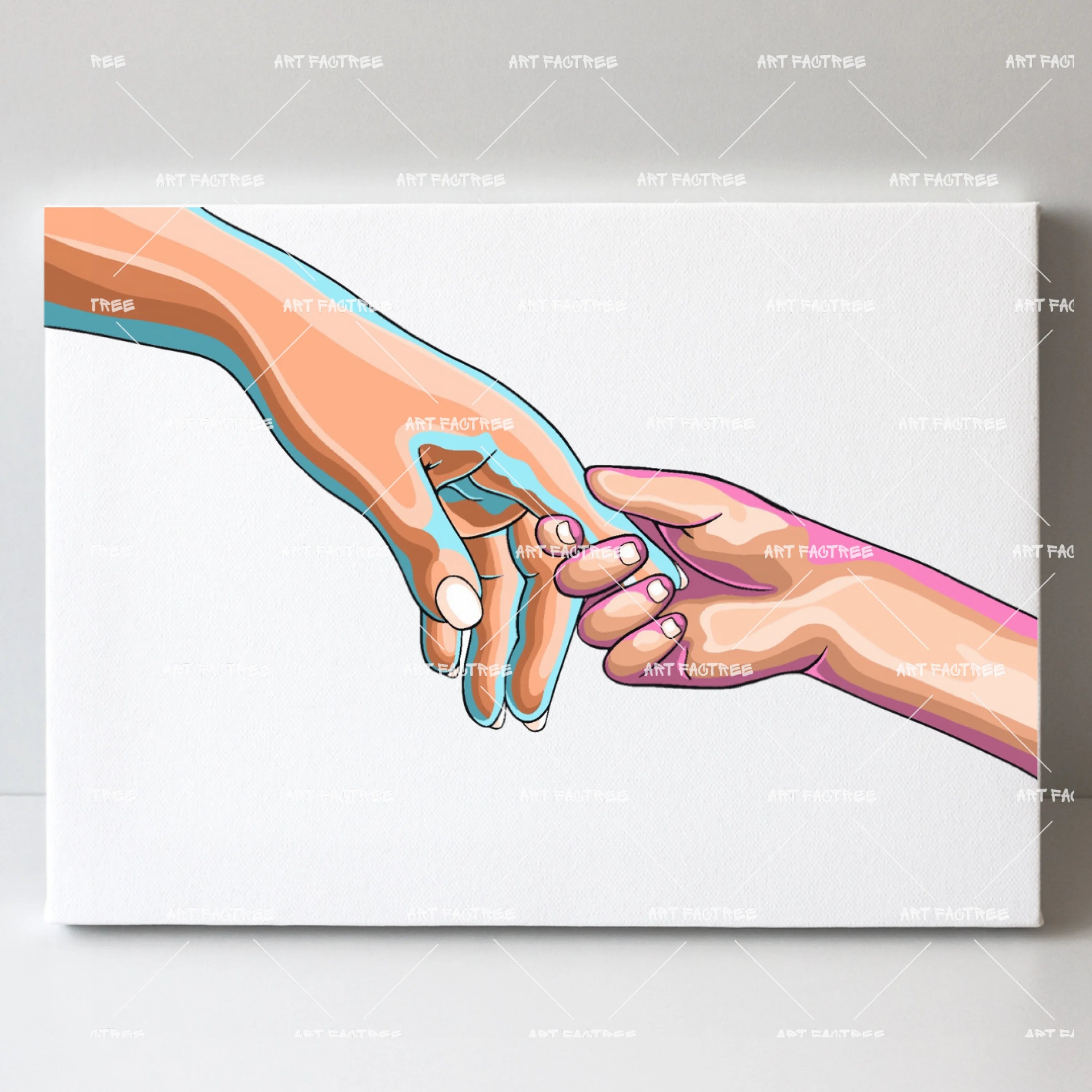 Mother x Child White - Wall Art by Anaya Arts