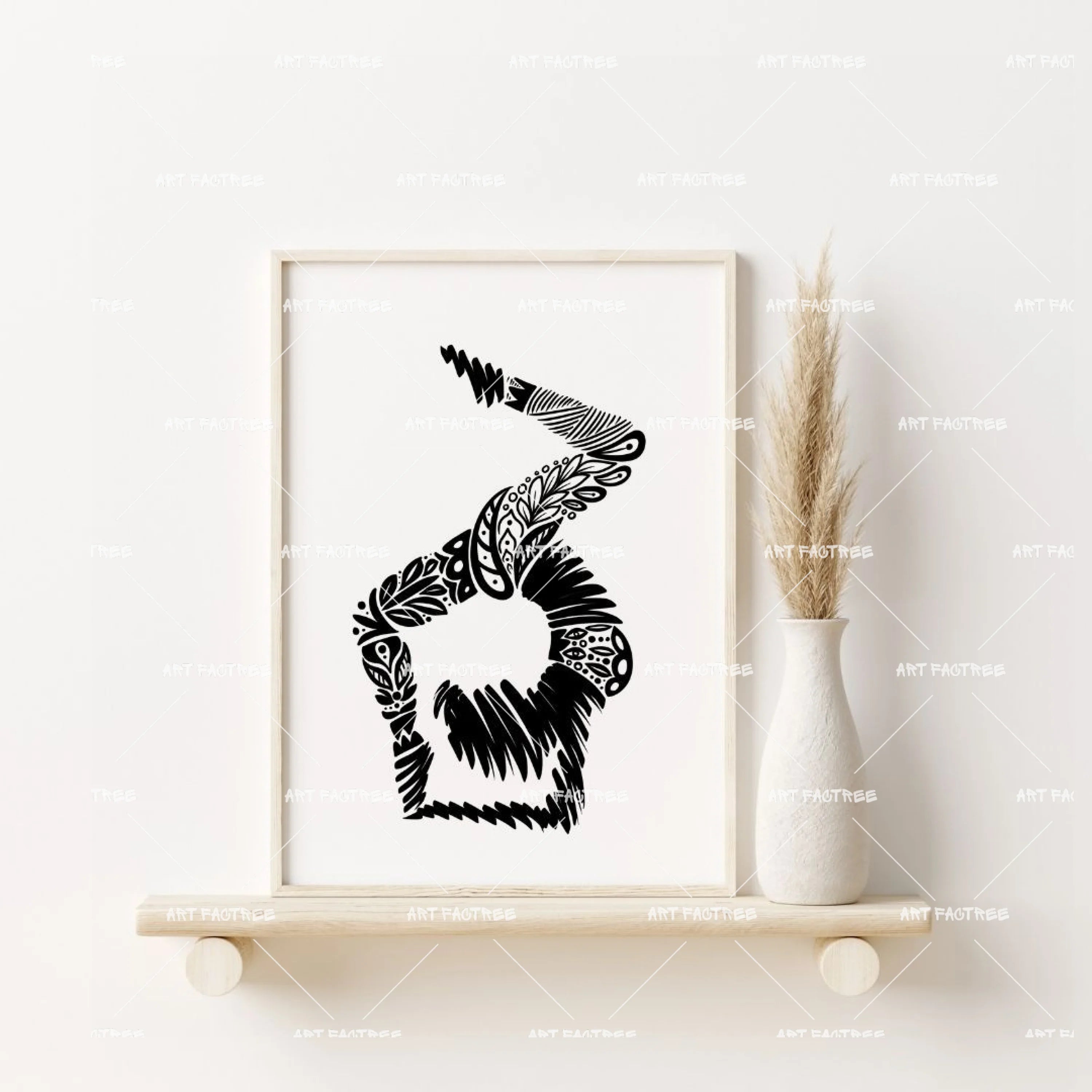 Scorpion Pose - Wall Art by Anaya Arts