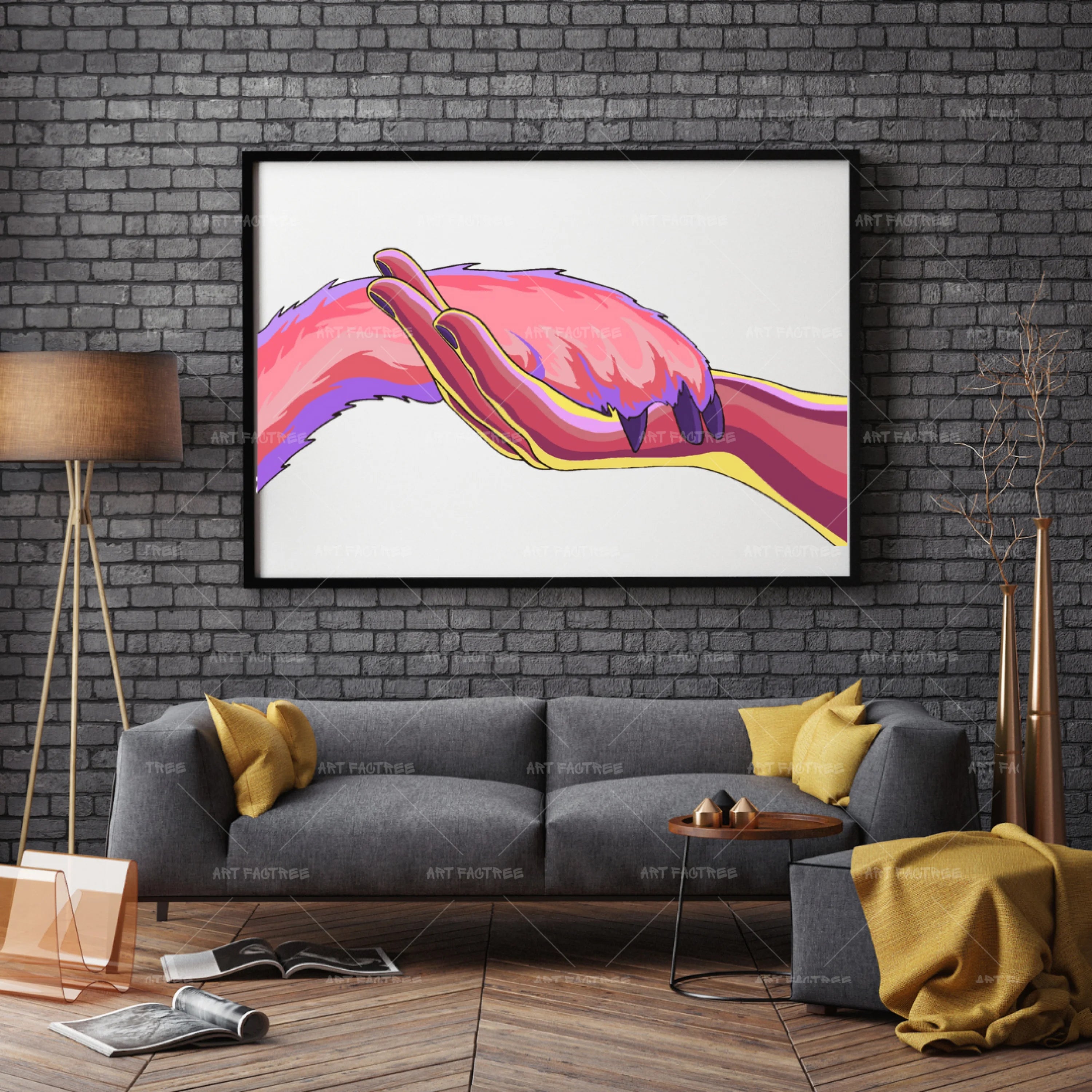 Puppy Love - Wall Art by Anaya Arts