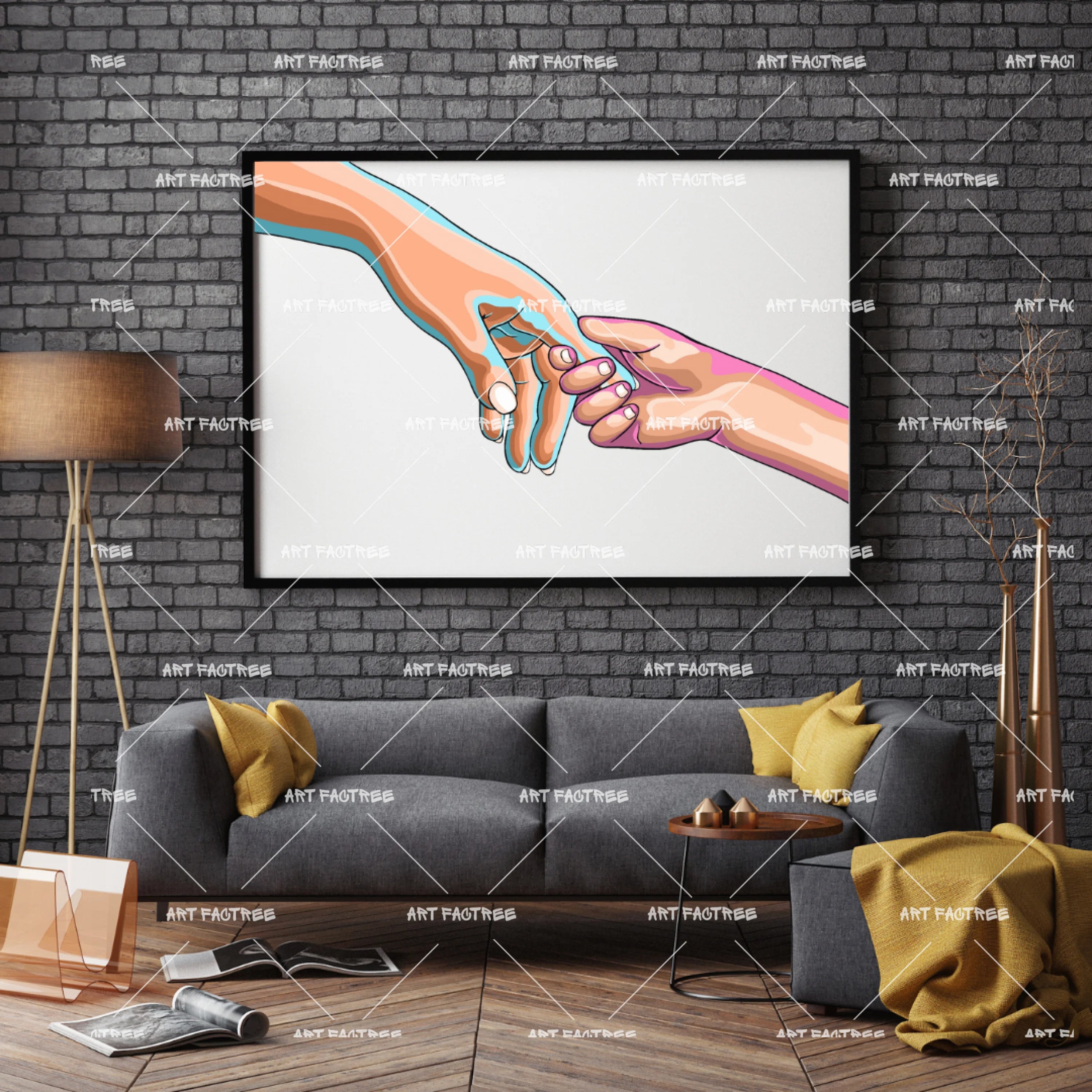 Mother x Child White - Wall Art by Anaya Arts