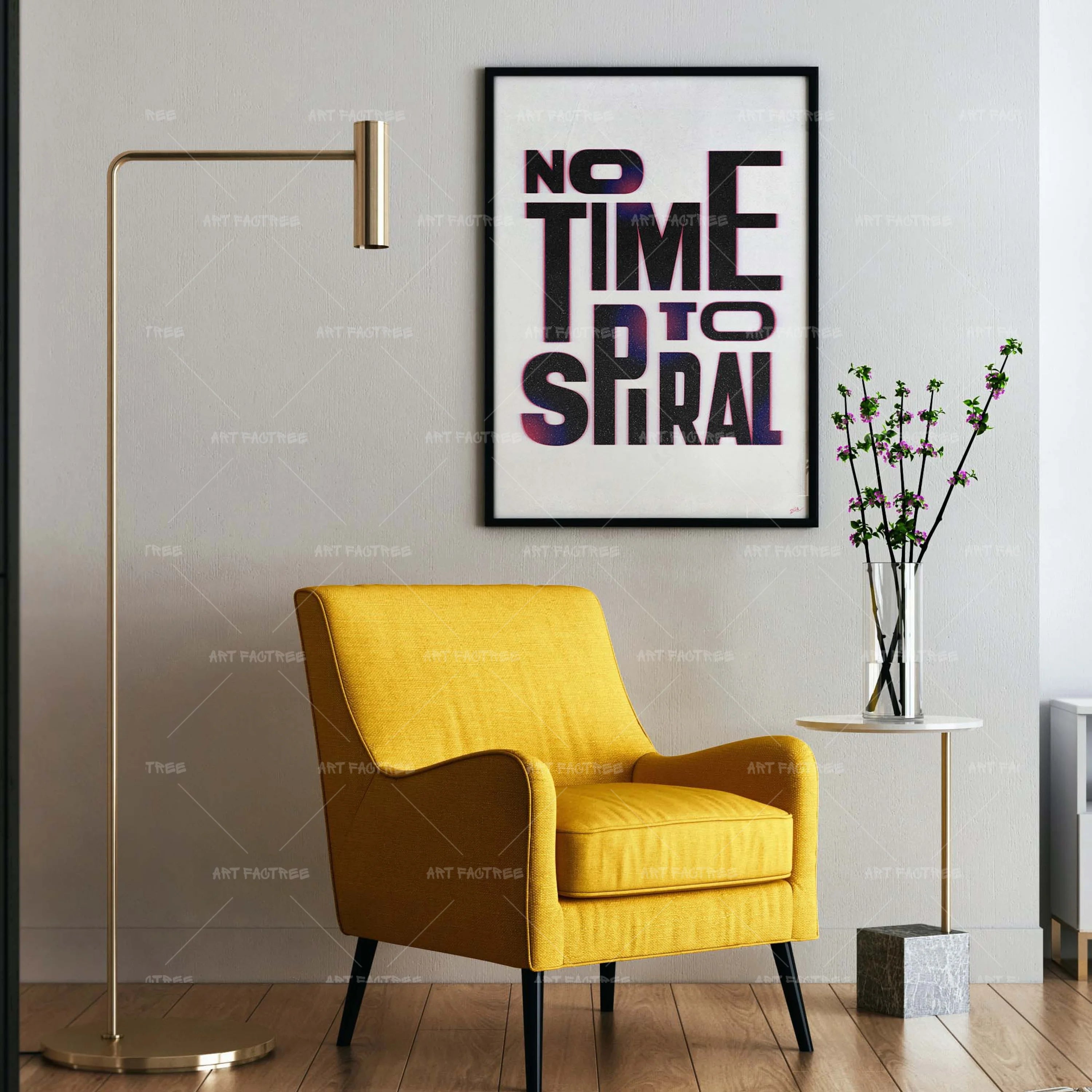 No Time To Spiral-White