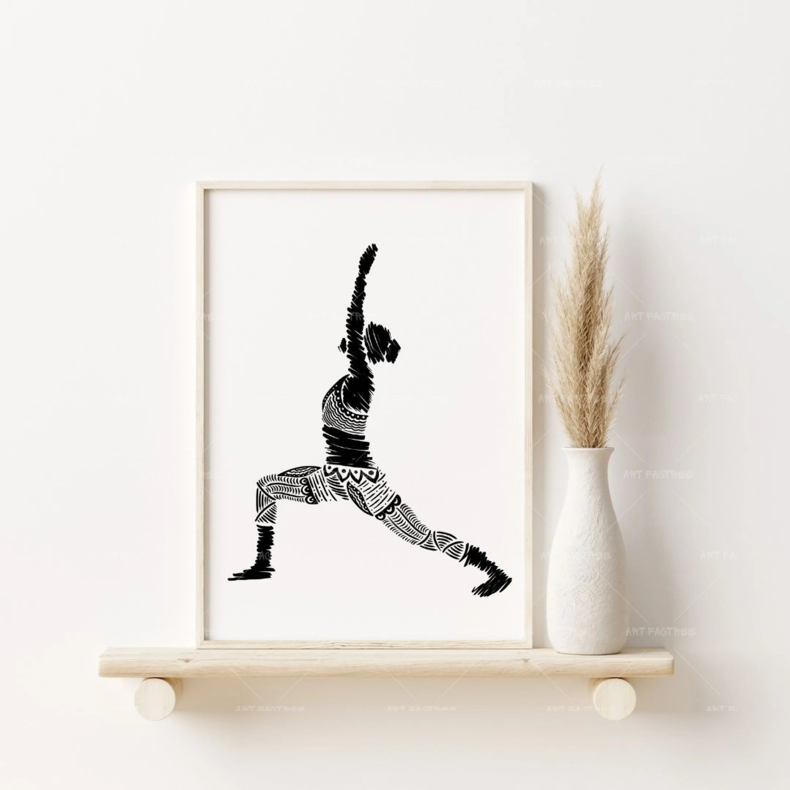 The Warrior Within - Wall Art by Anaya Arts