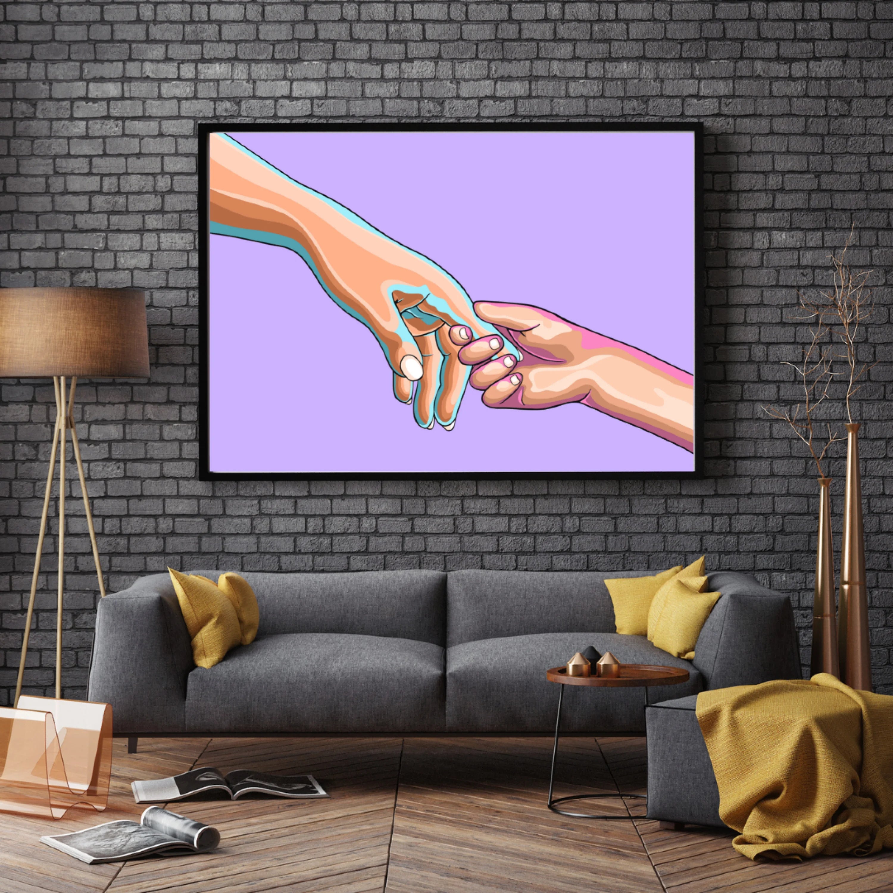 Mother x Child - Wall Art by Anaya Arts