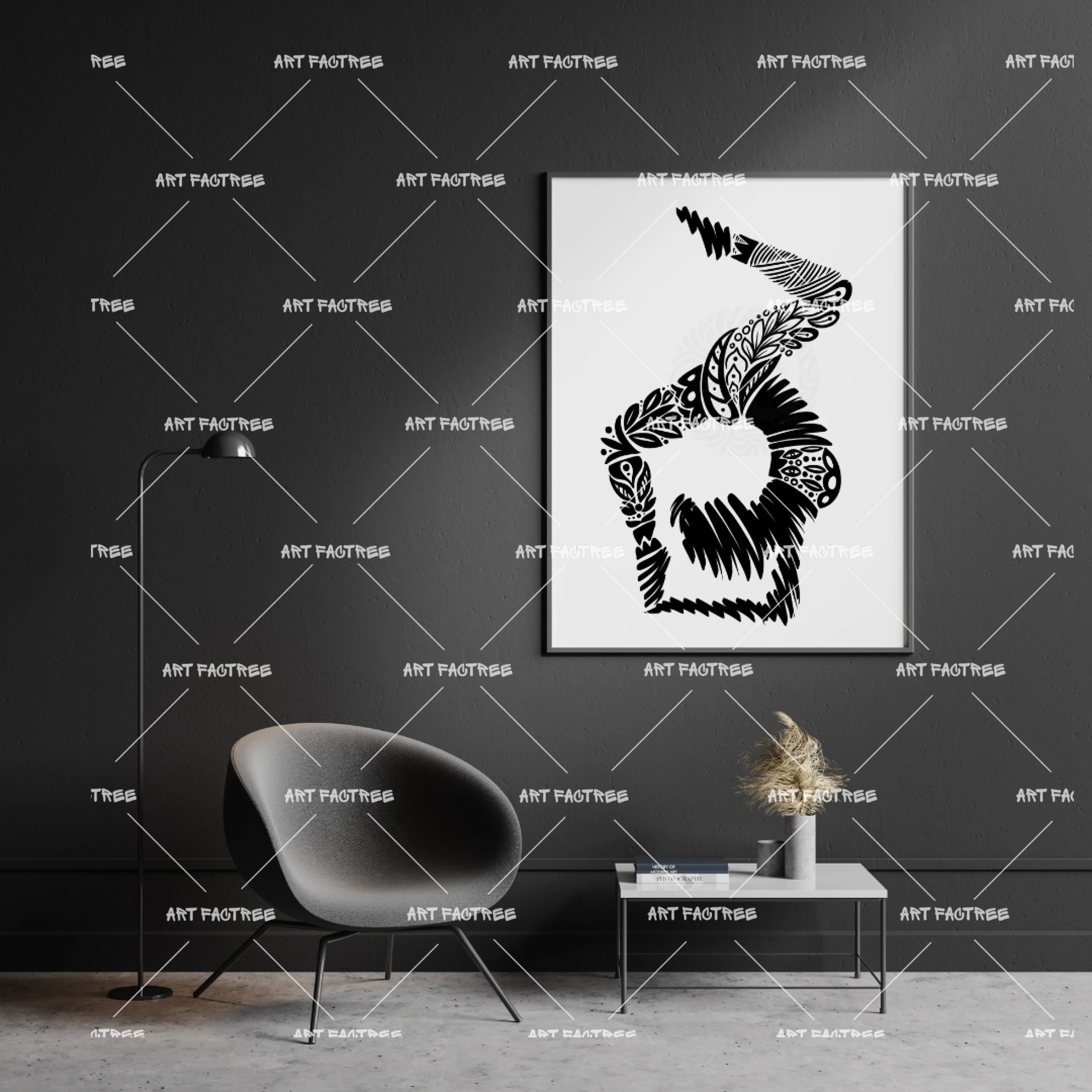 Scorpion Pose - Wall Art by Anaya Arts
