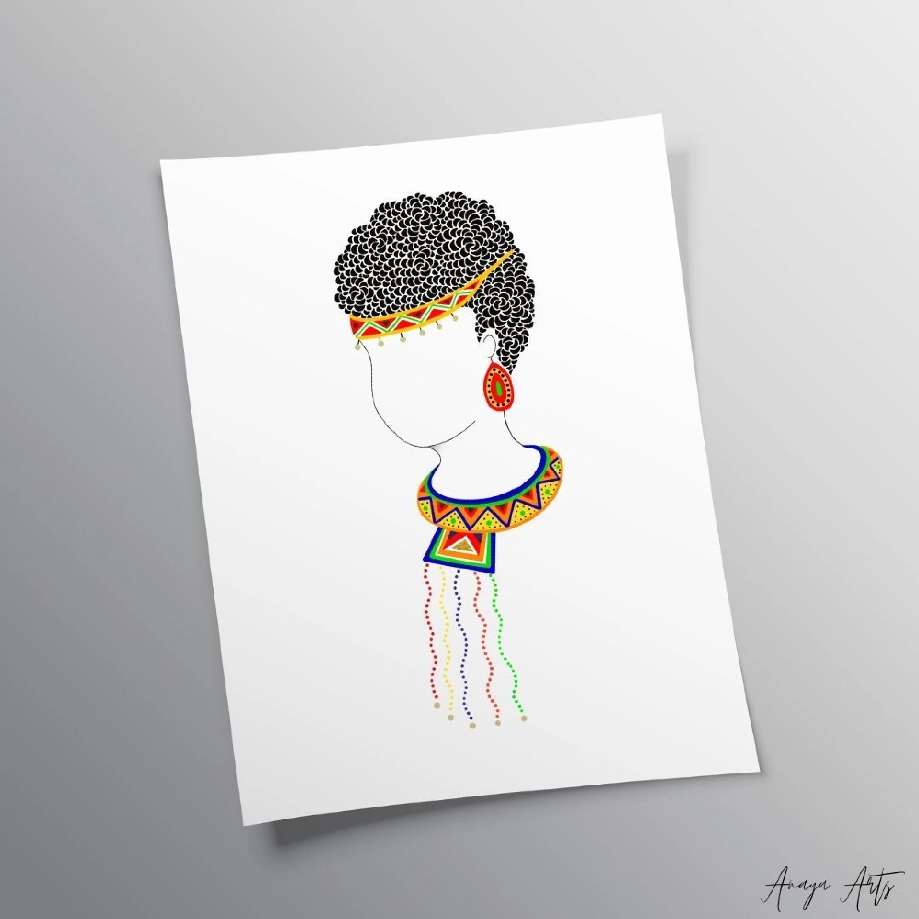 Maasai - Wall Art by Anaya Arts