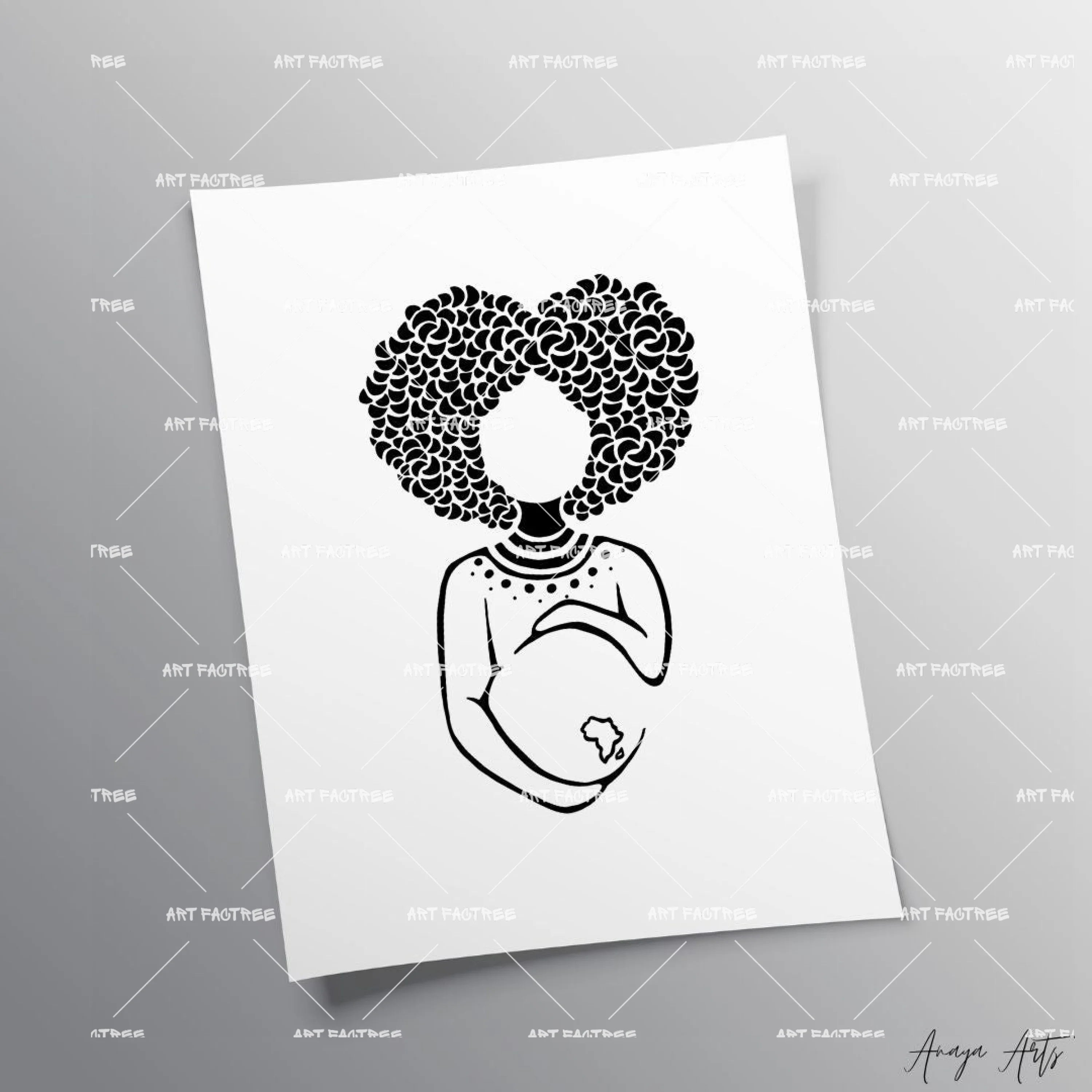 Mama Africa - Wall Art by Anaya Arts