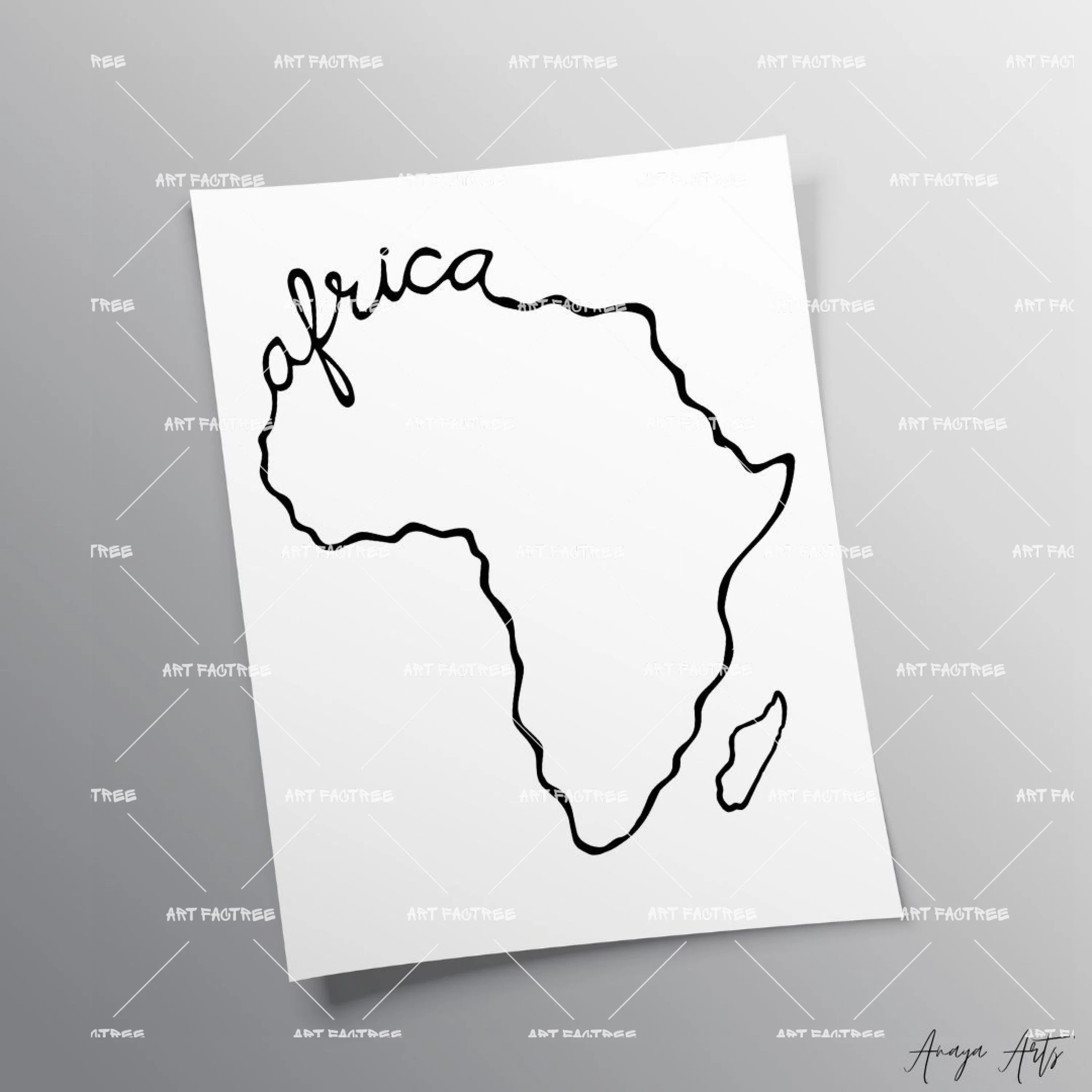 Simply, Africa. - Wall Art by Anaya Arts