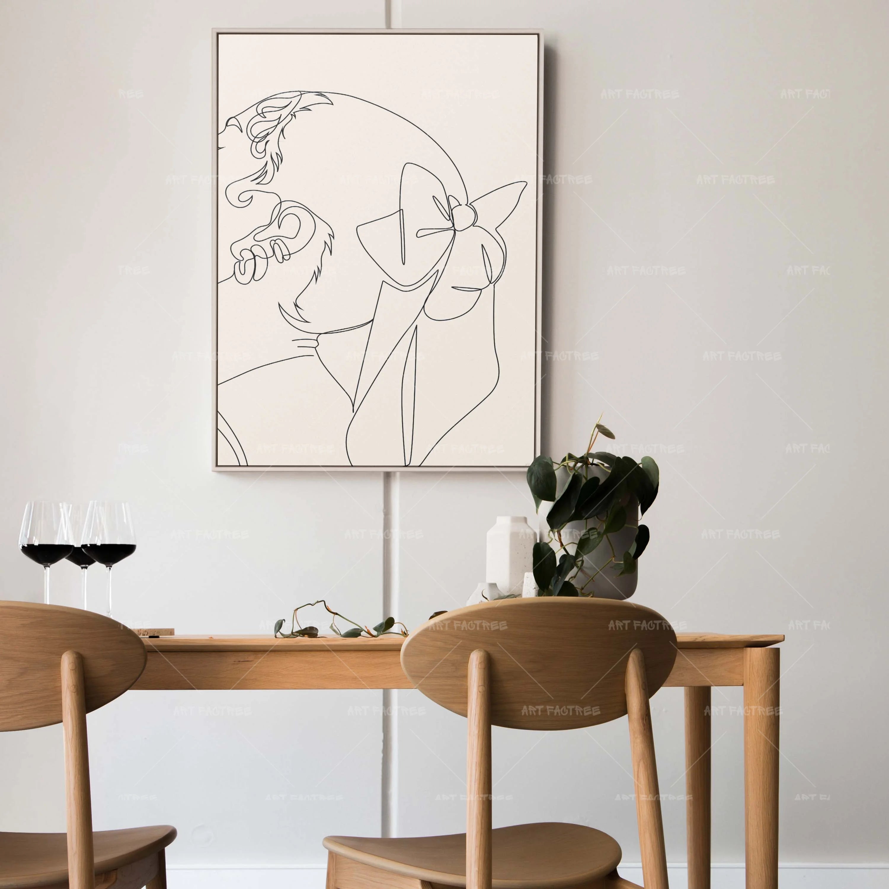 Graceful & Serene Lineart