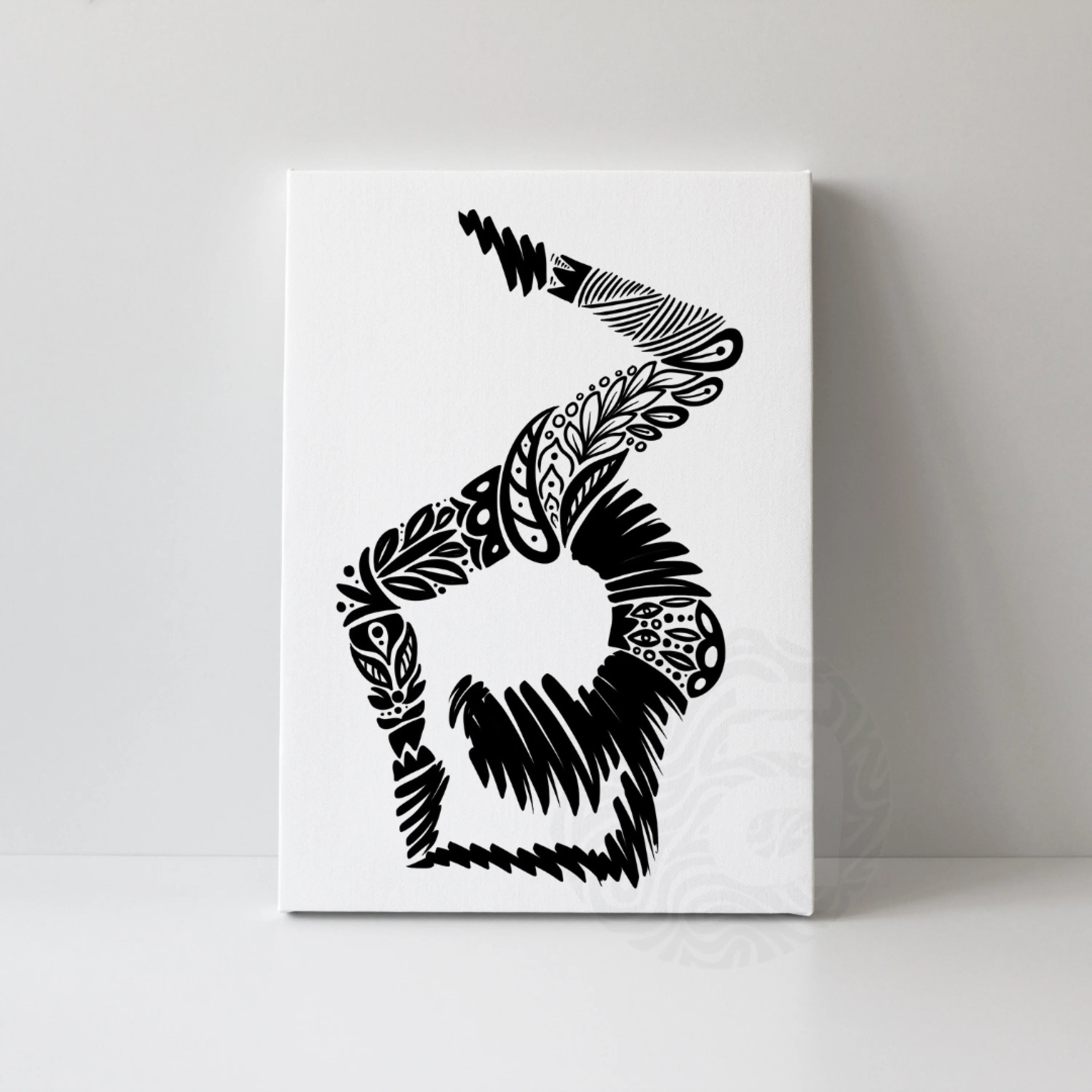 Scorpion Pose - Wall Art by Anaya Arts