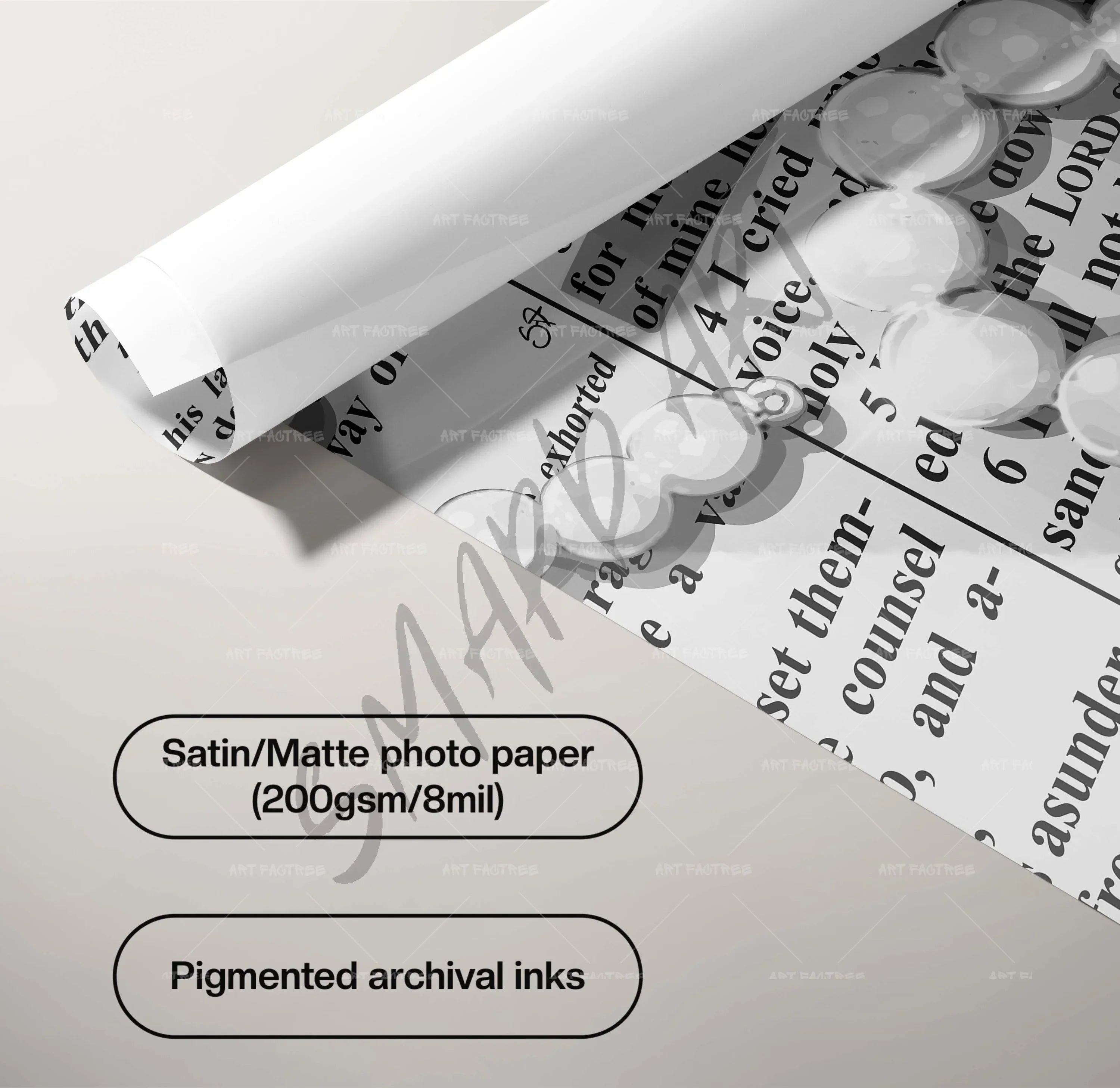 Surrounded By Grace B&W