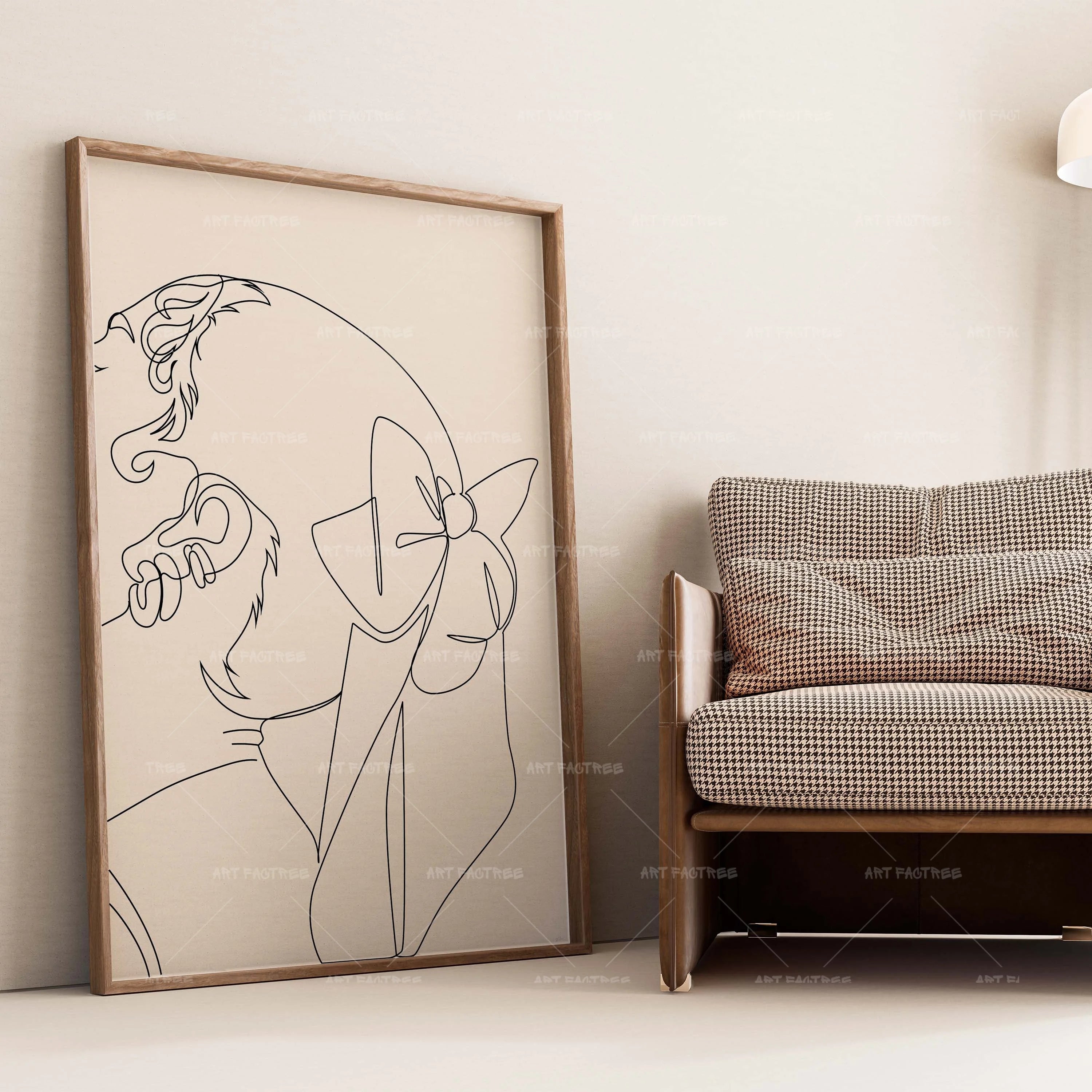 Graceful & Serene Lineart