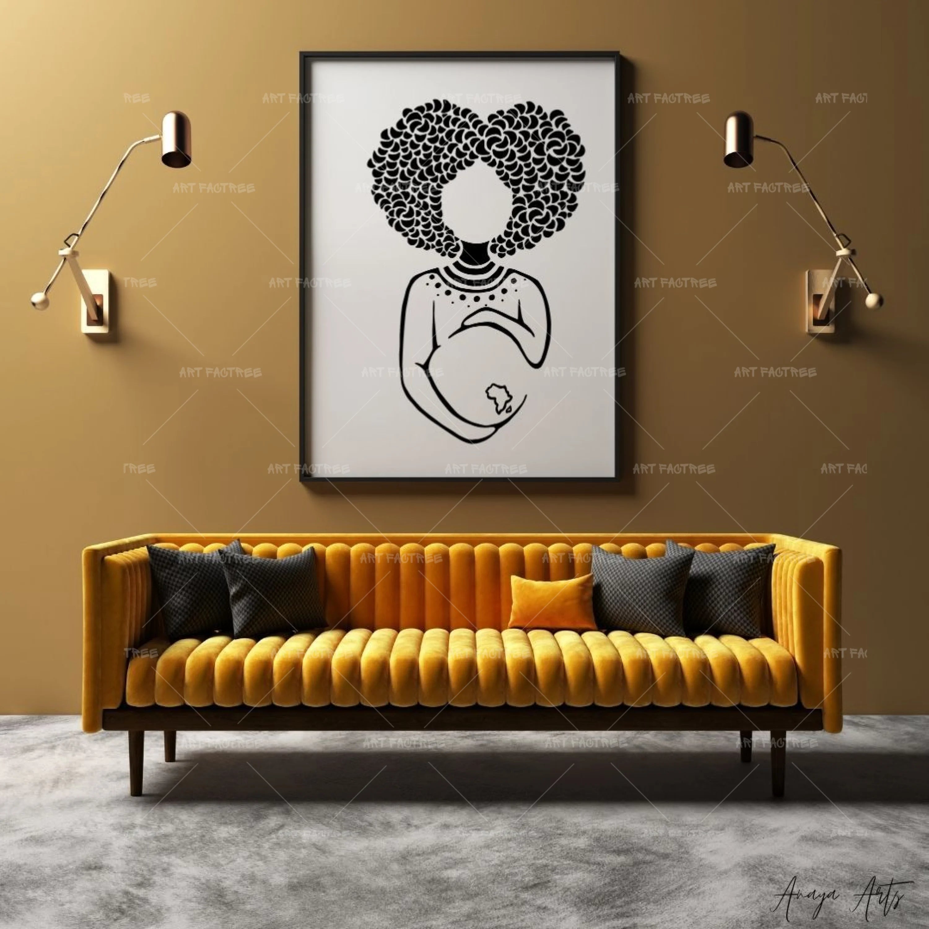 Mama Africa - Wall Art by Anaya Arts