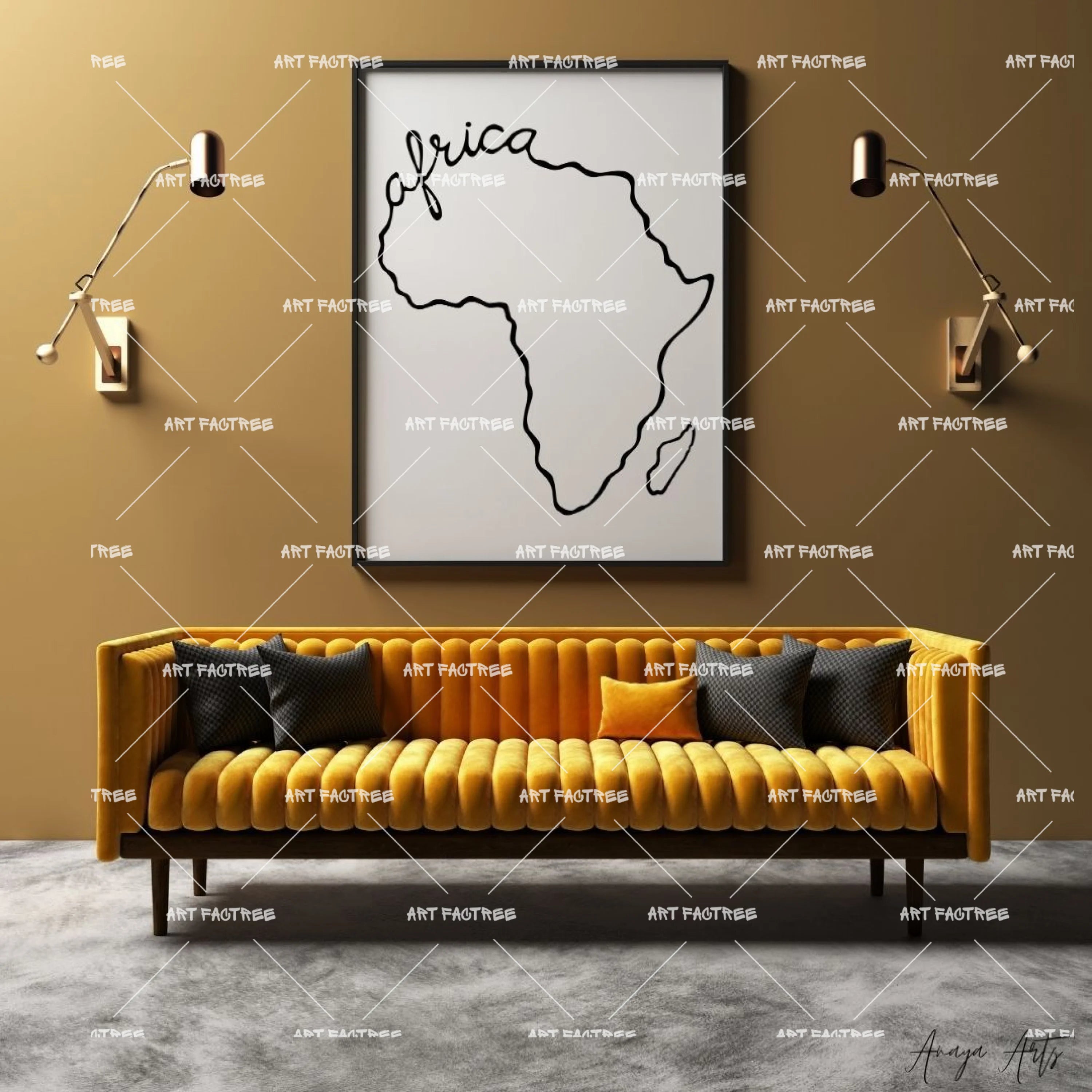 Simply, Africa. - Wall Art by Anaya Arts