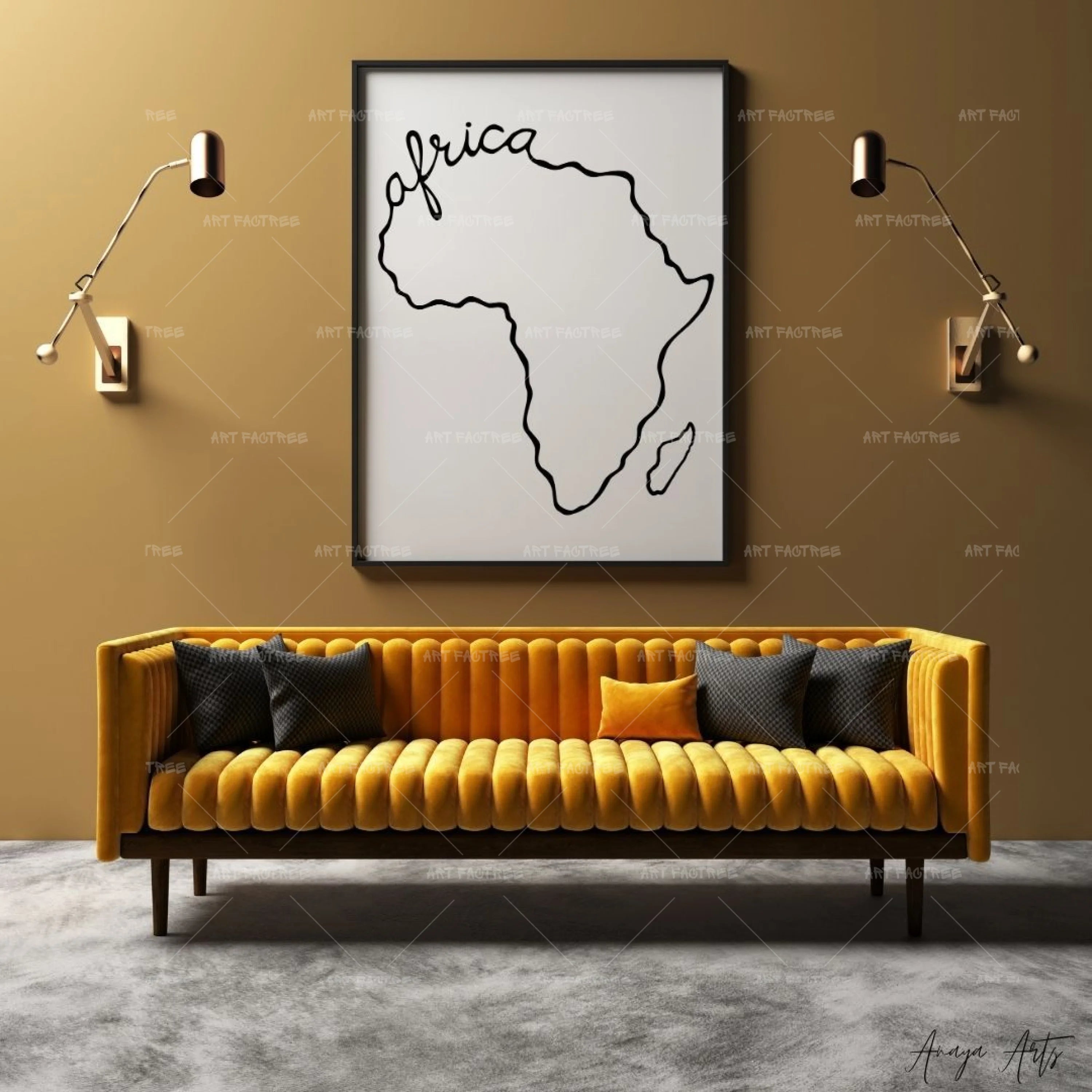 Simply, Africa. - Wall Art by Anaya Arts