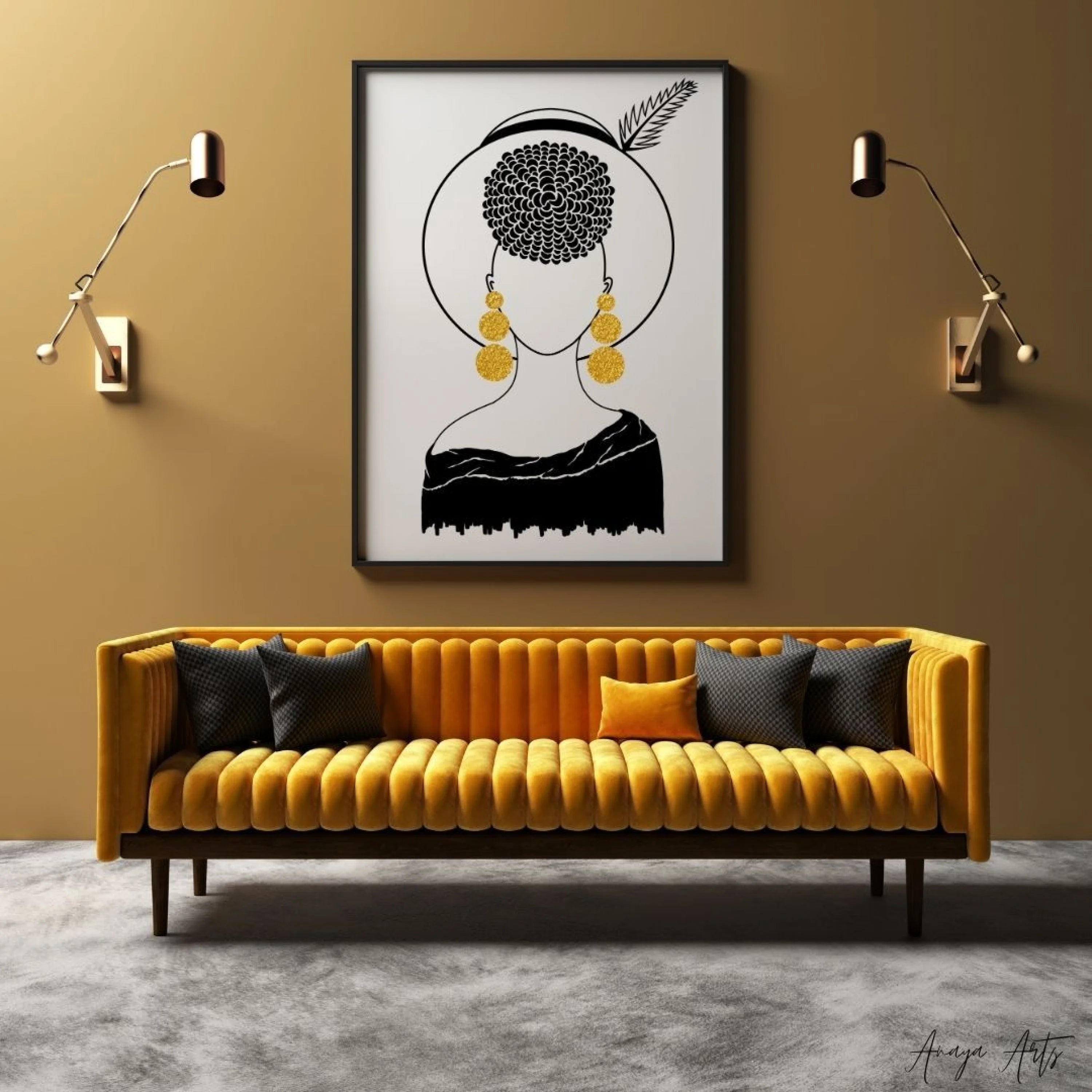 ELLE - Wall Art by Anaya Arts