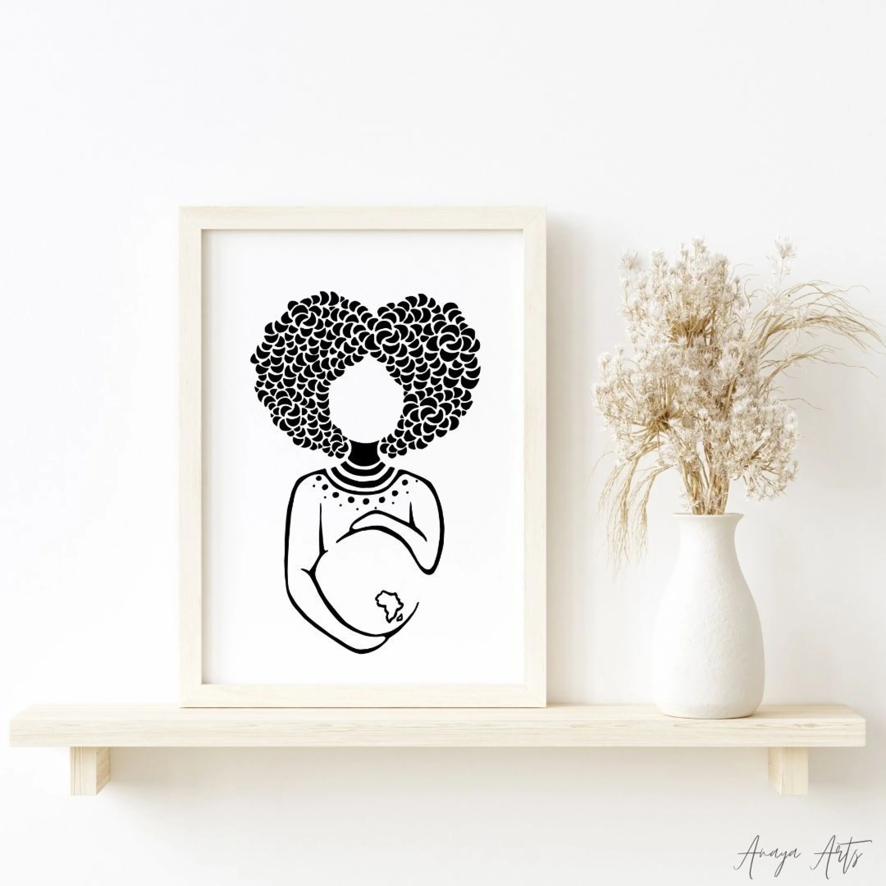 Mama Africa - Wall Art by Anaya Arts