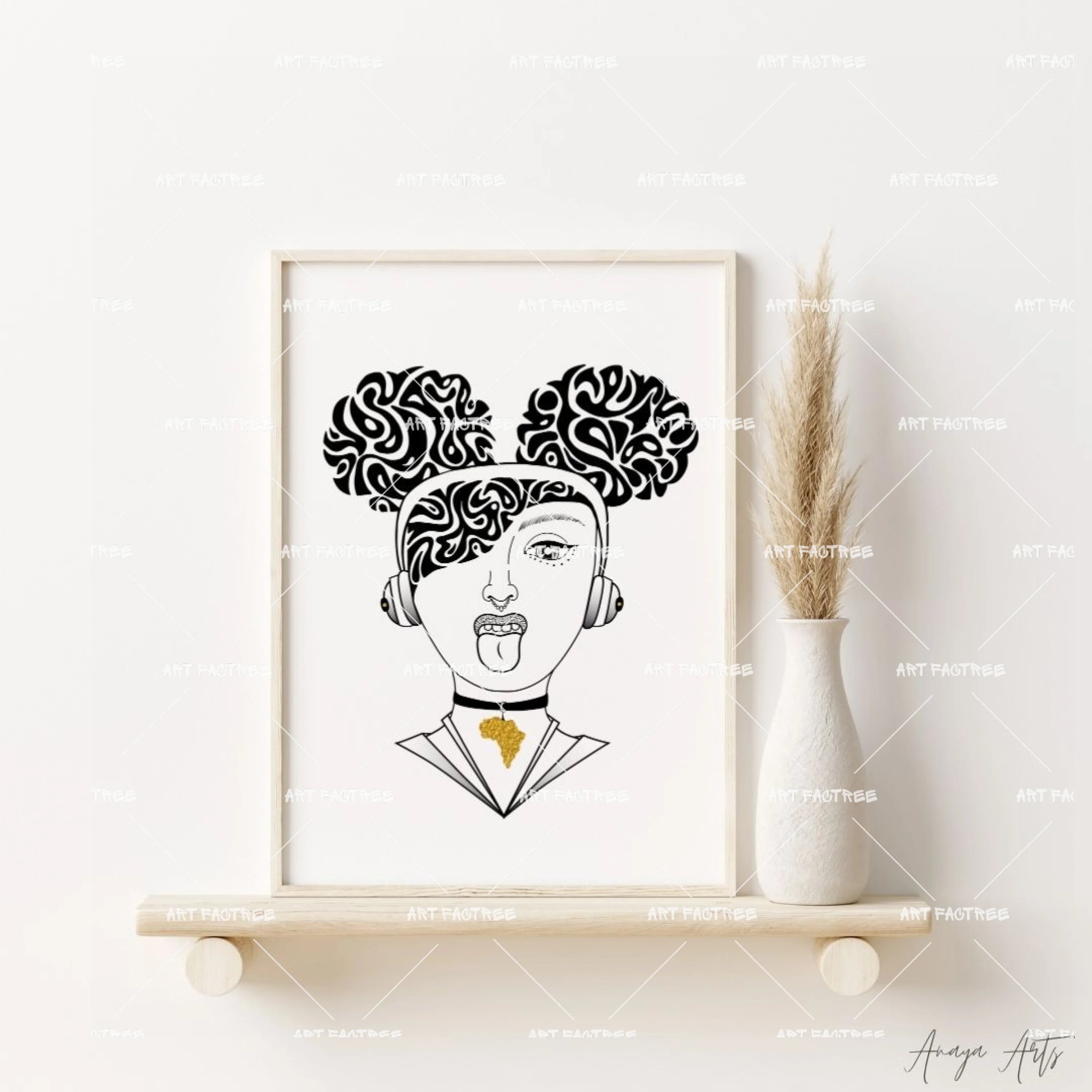 Wild Child. - Wall Art by Anaya Arts