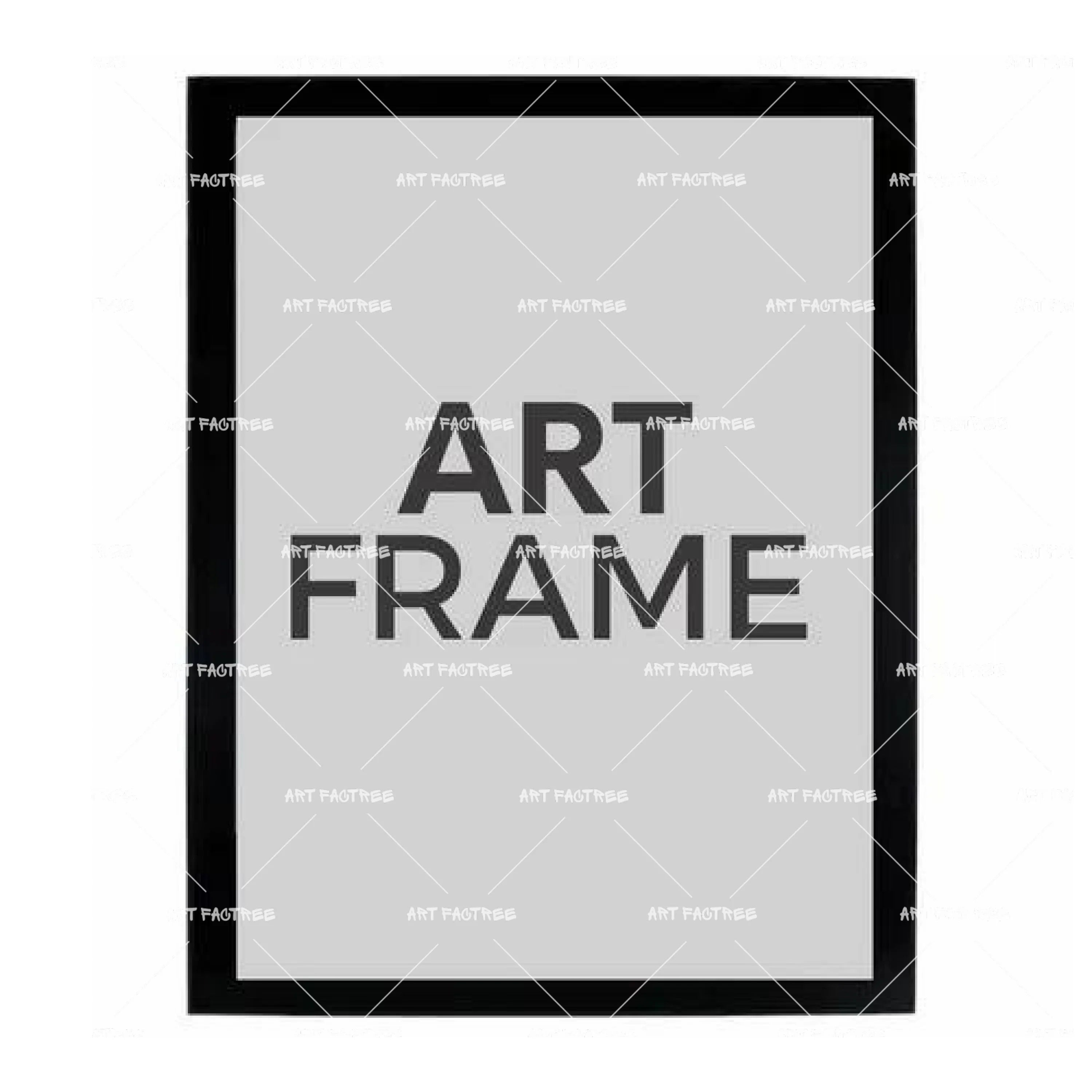 Add An Art Frame (Print)-8×10-Black-SmardArt-Wall Art