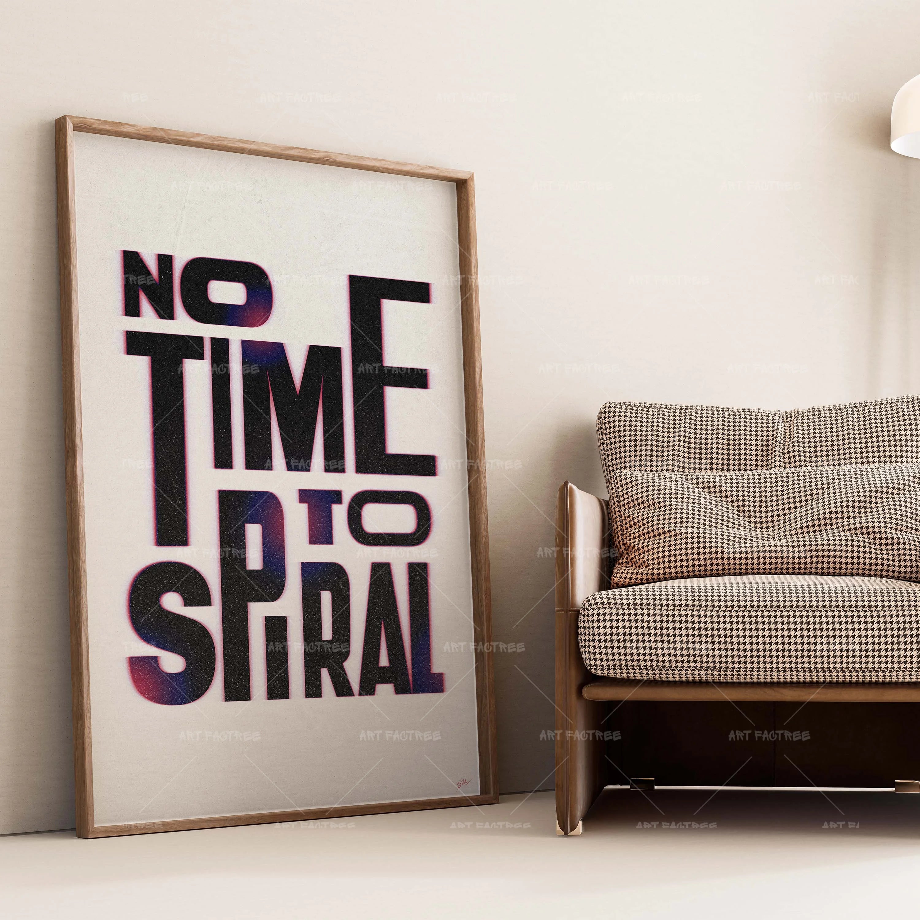 No Time To Spiral-White