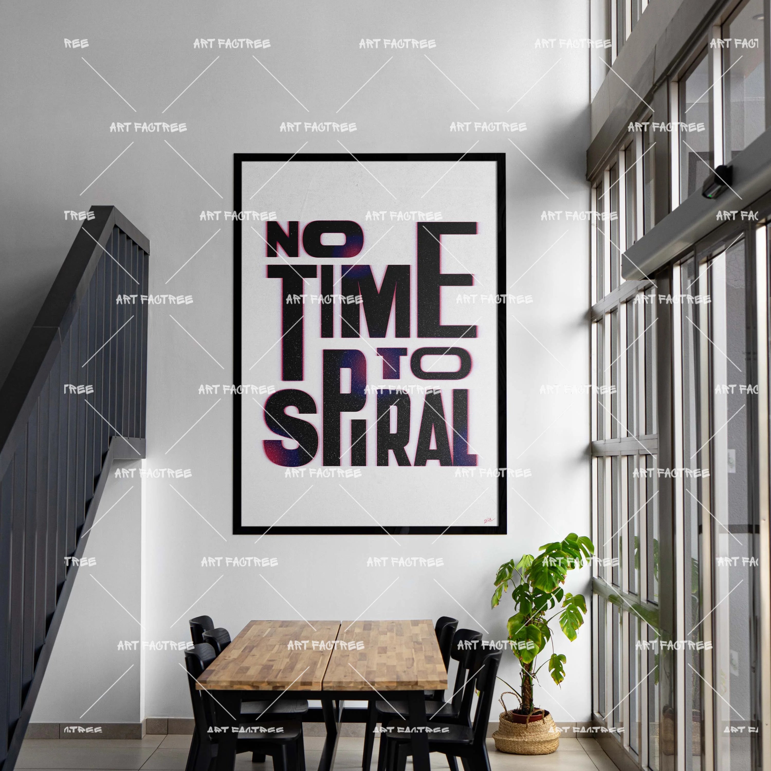 No Time To Spiral-White