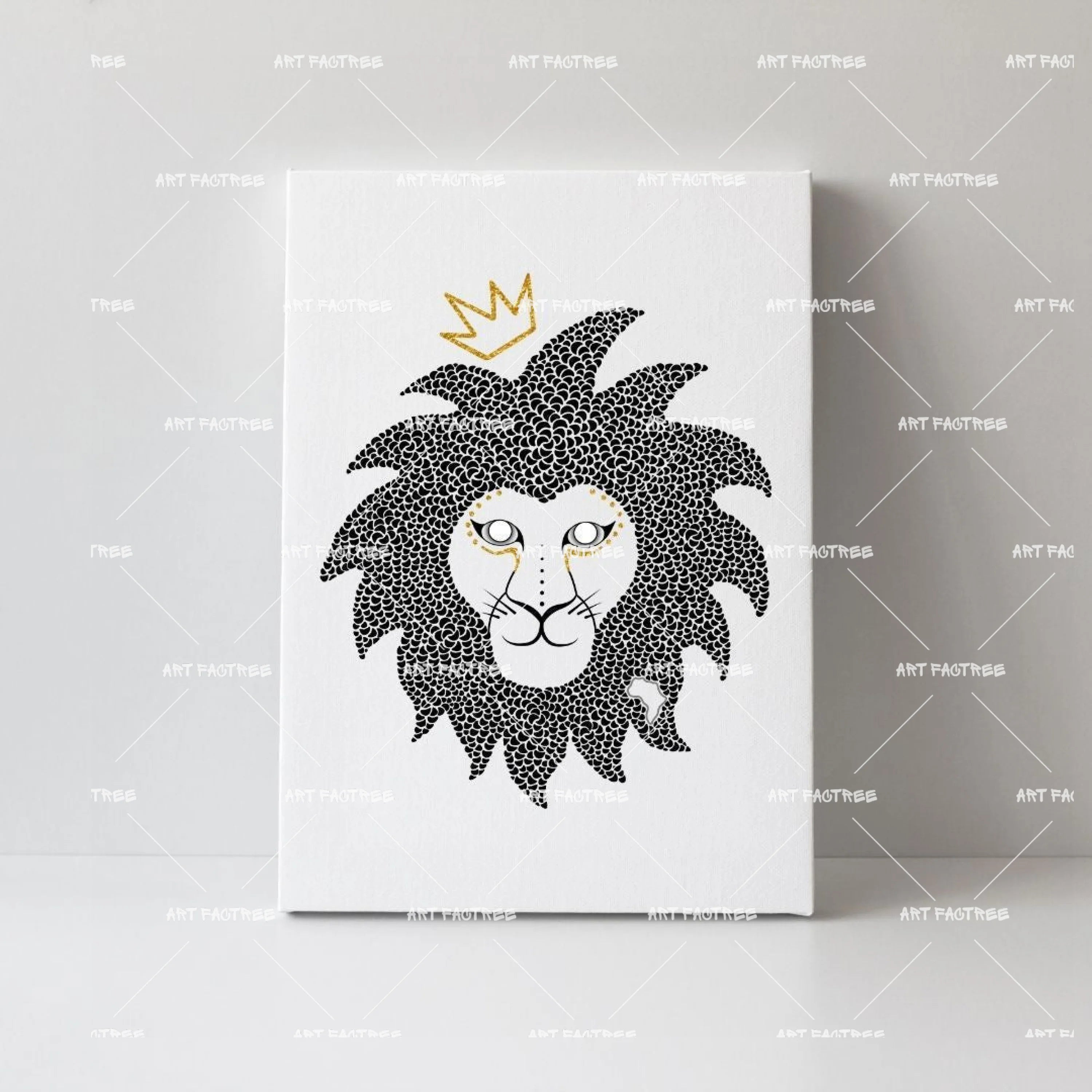 Simba. - Wall Art by Anaya Arts