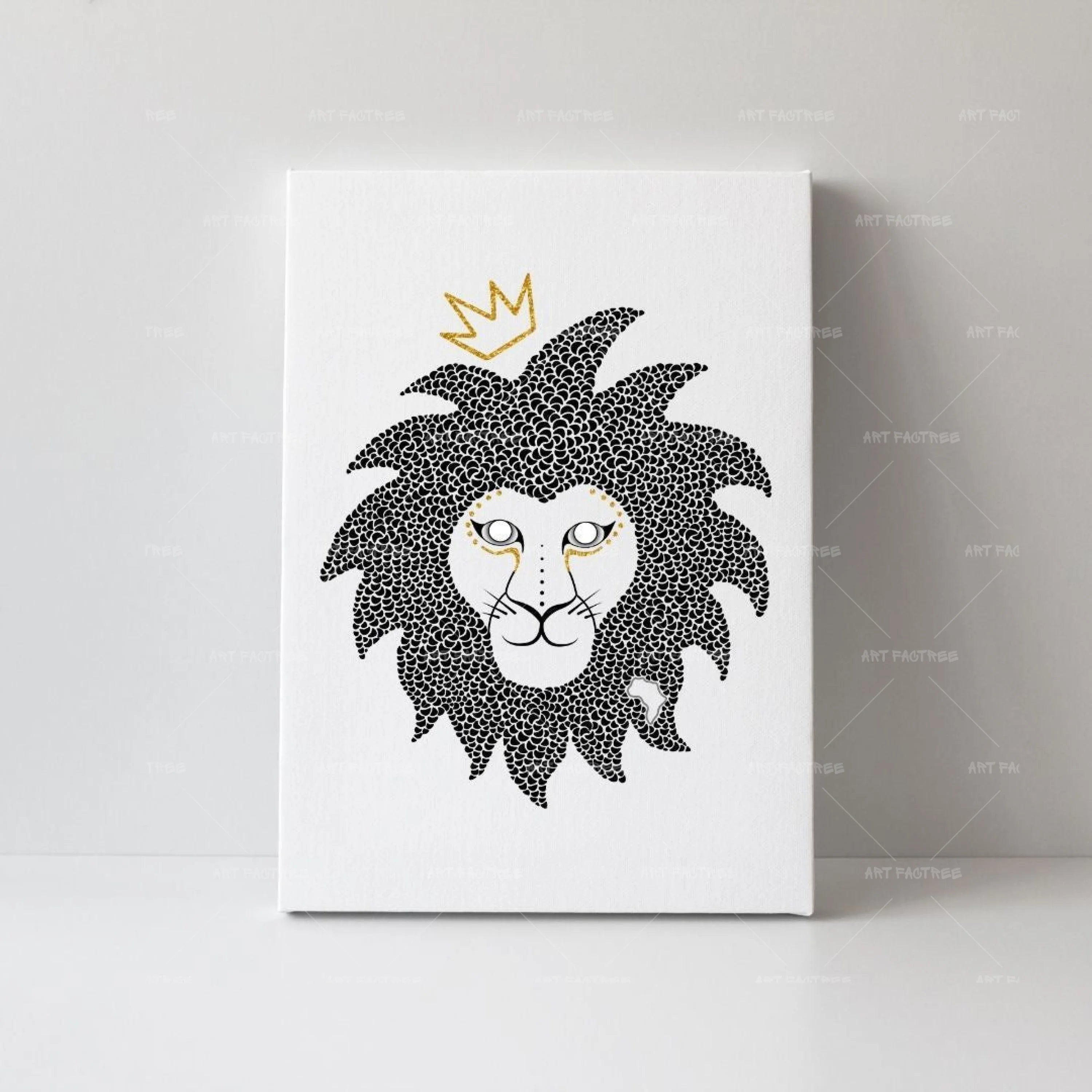 Simba. - Wall Art by Anaya Arts