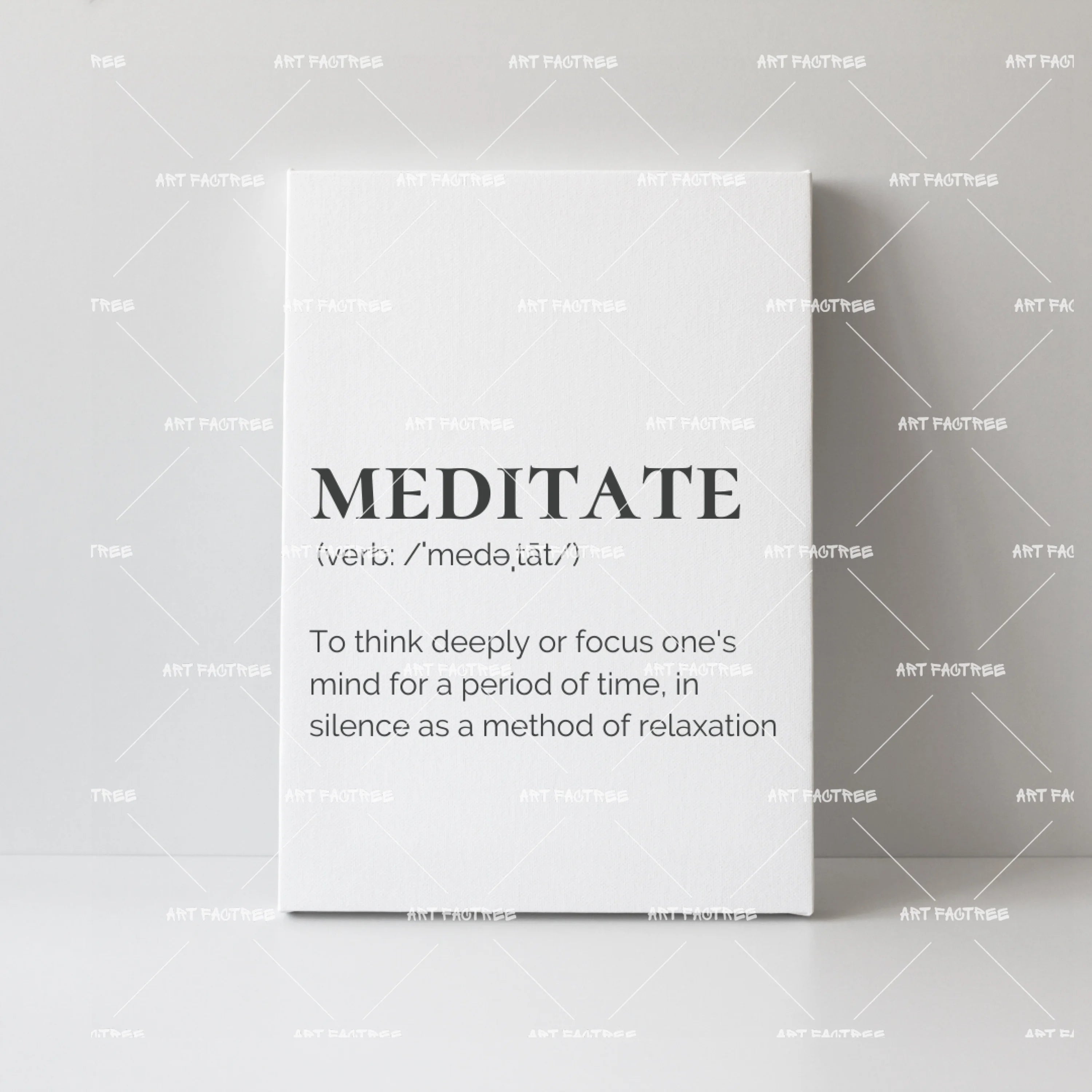 Meditate - Wall Art by Anaya Arts