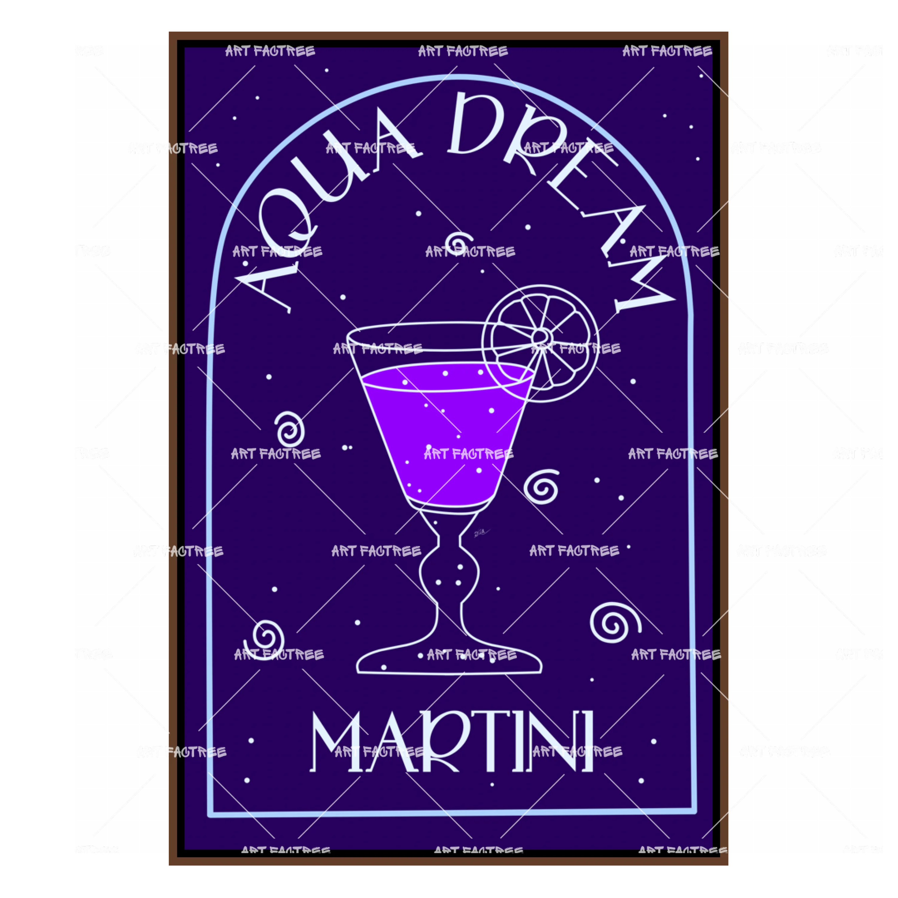 Aqua Dream Martini
