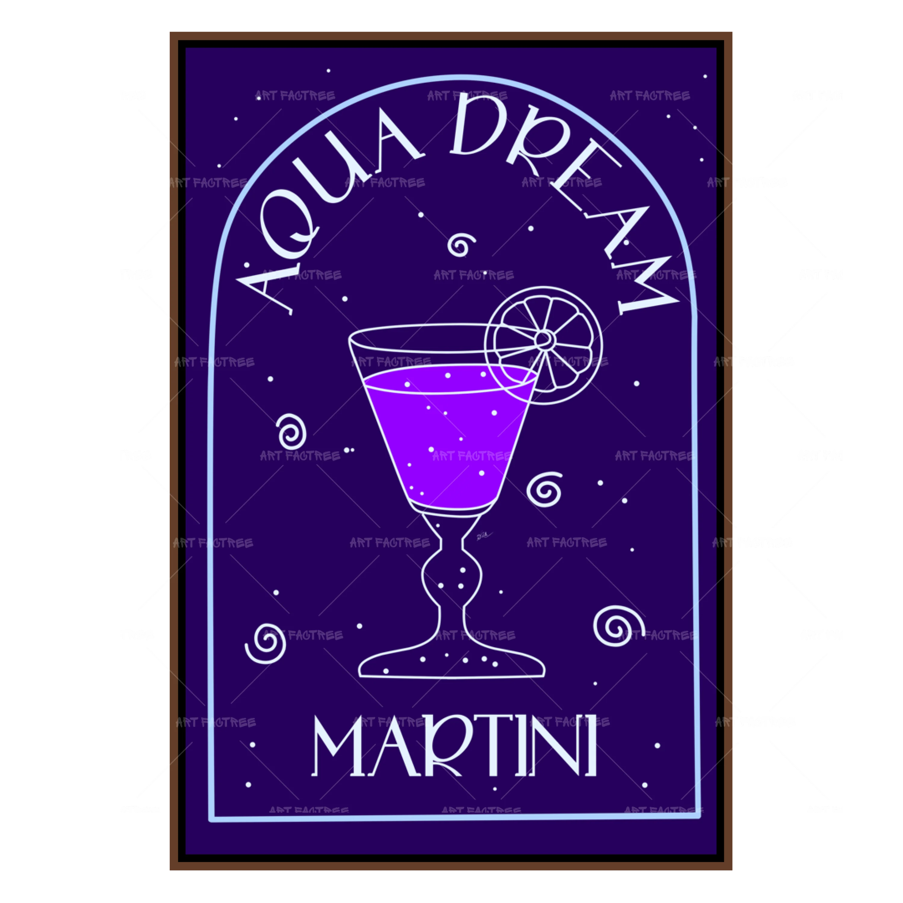 Aqua Dream Martini