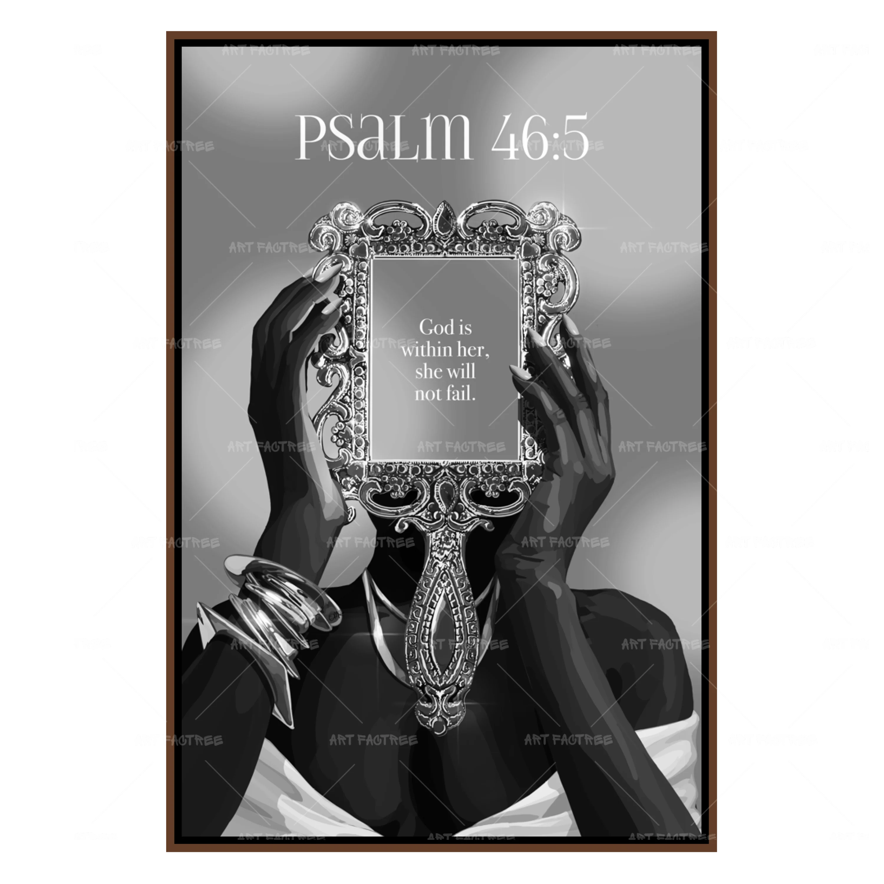 Psalm 46:5 B&W