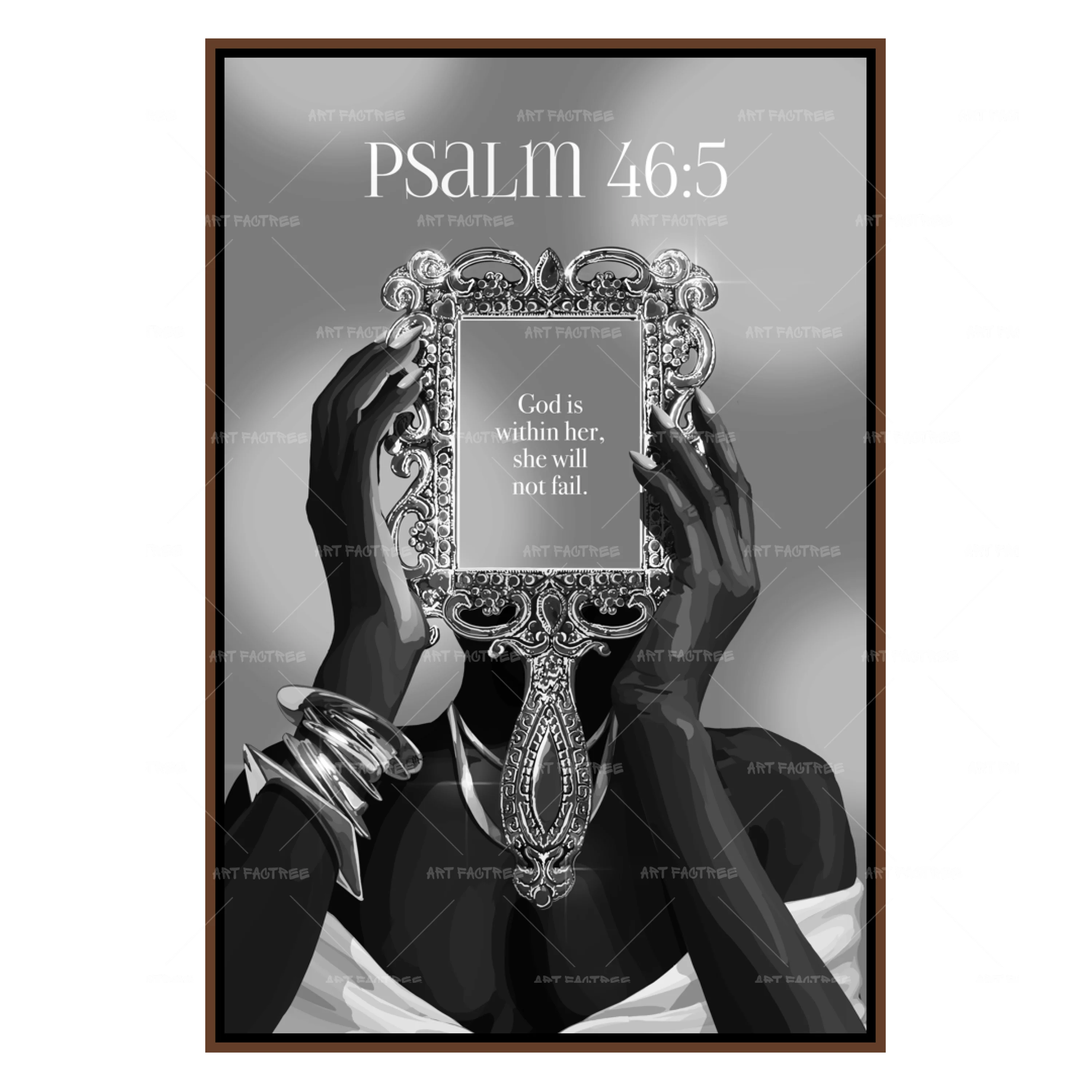 Psalm 46:5 B&W