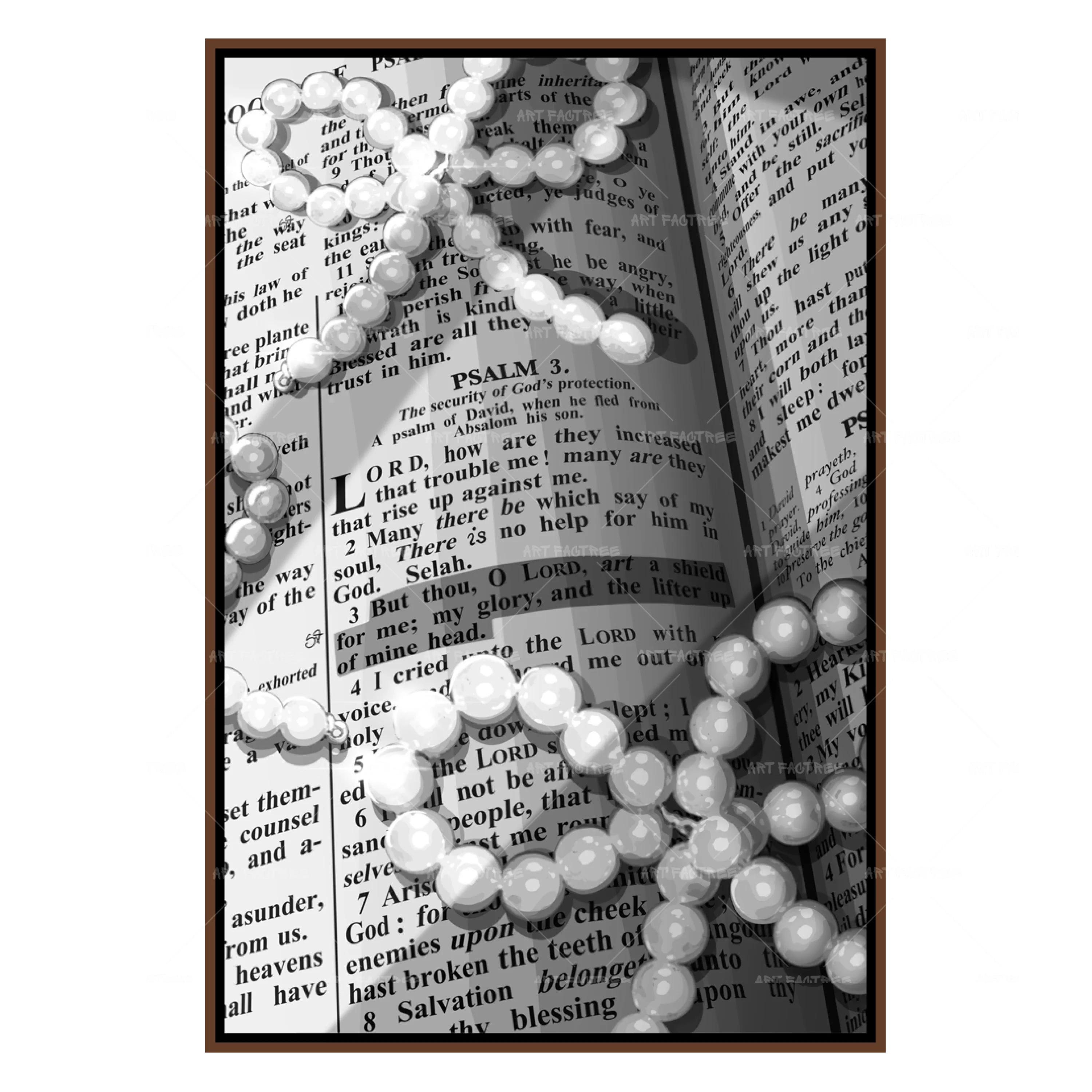 Surrounded By Grace B&W