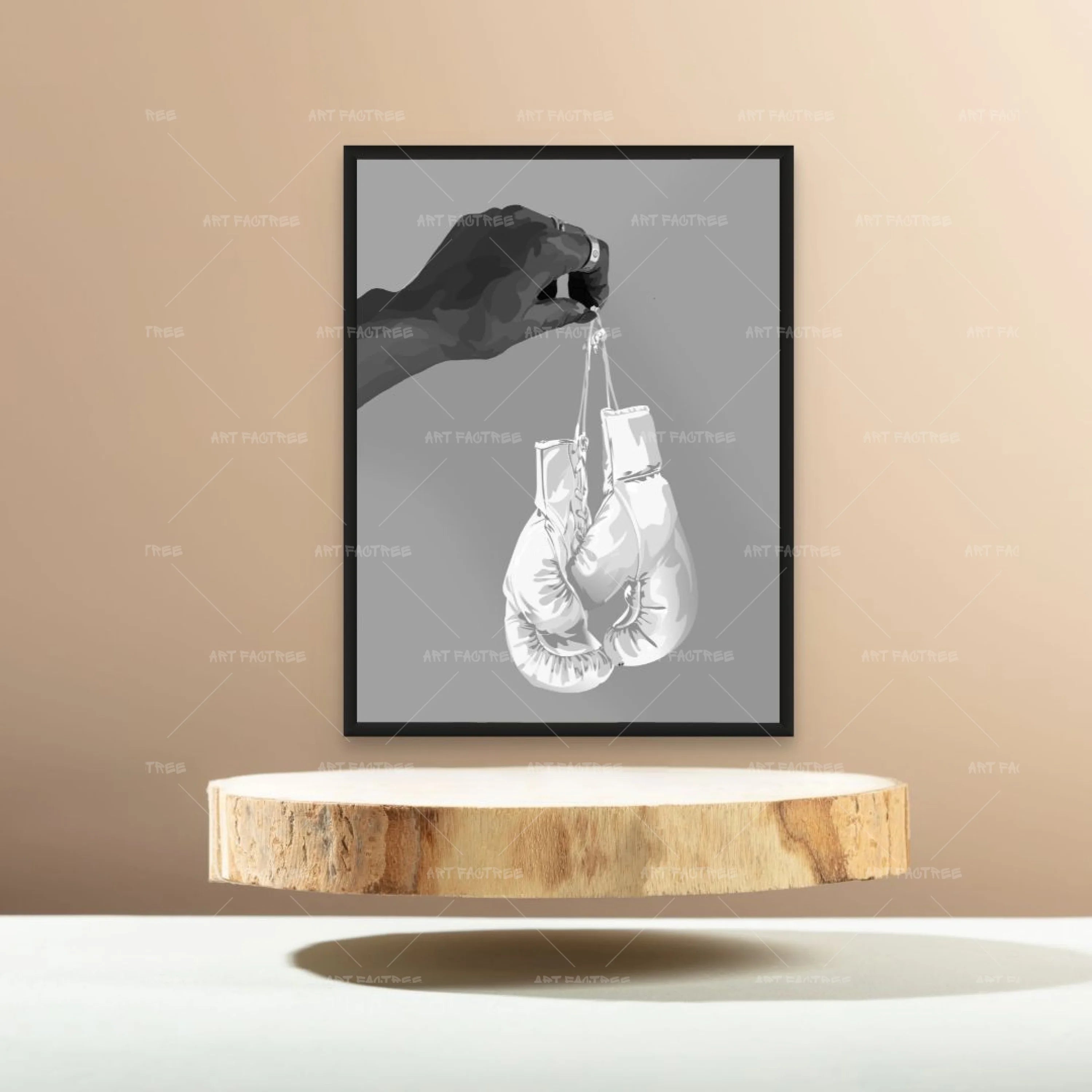 Boxer Life (White) B&W