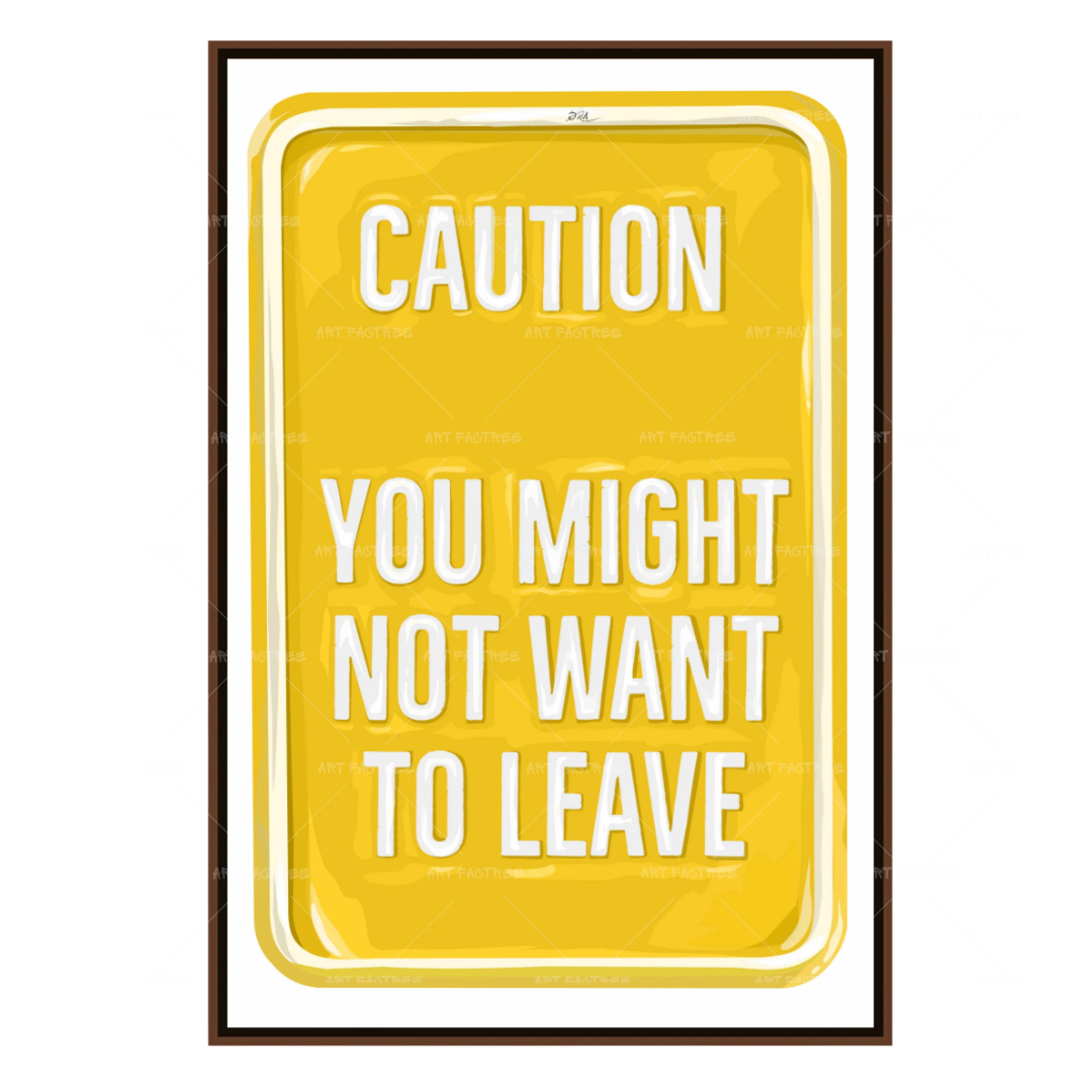 Caution: You Might Not Want To Leave