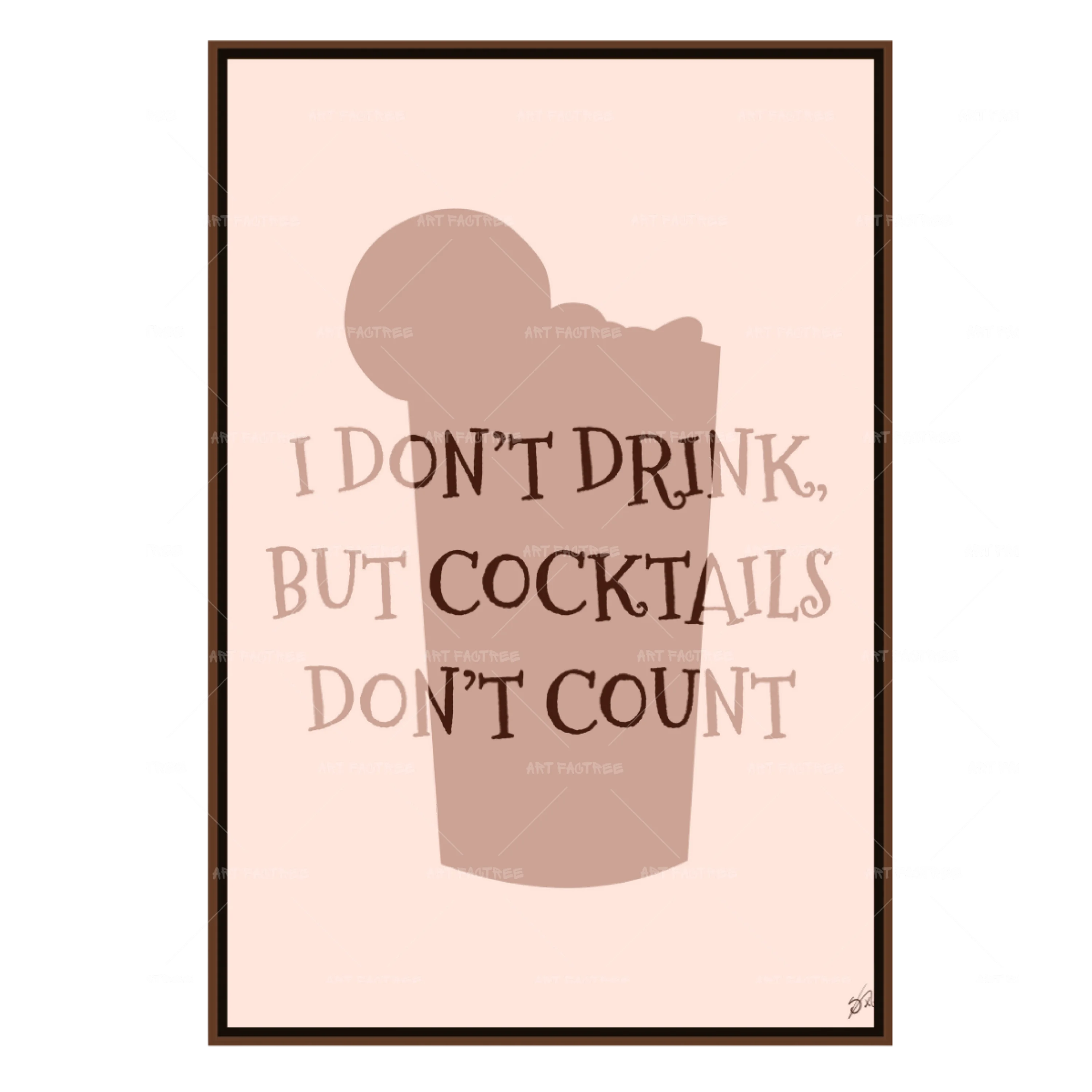 Cocktails Don't Count