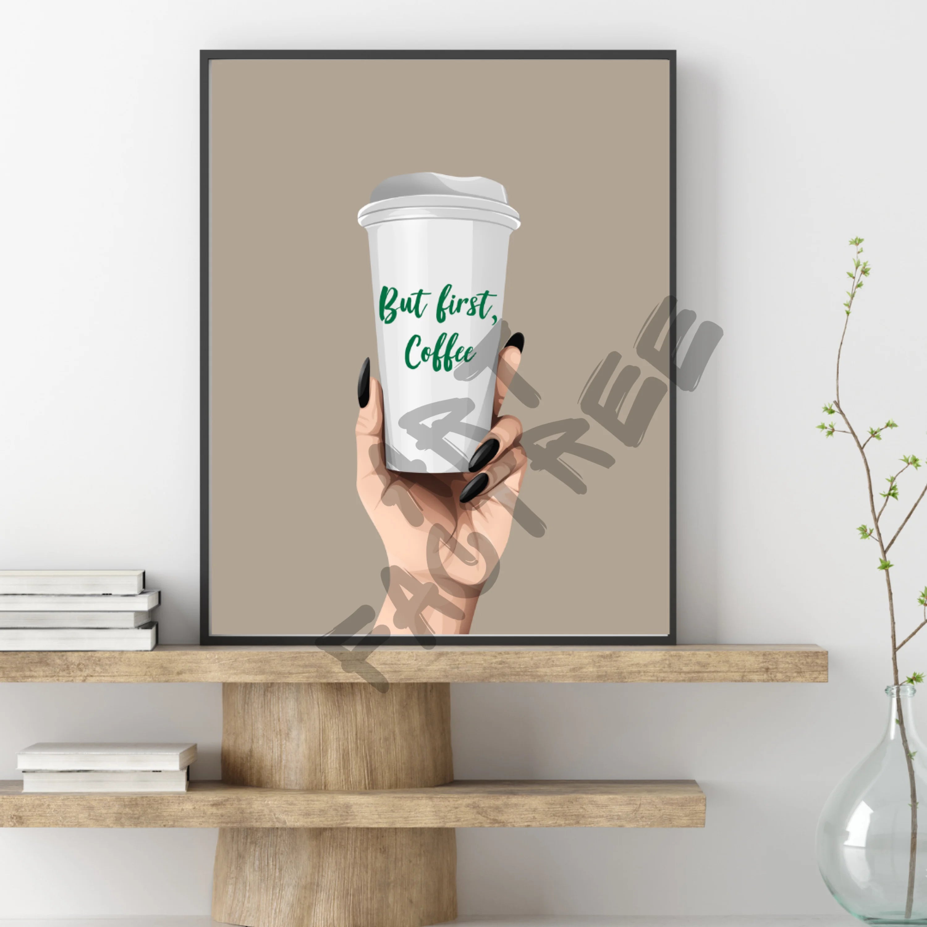 But first, coffee